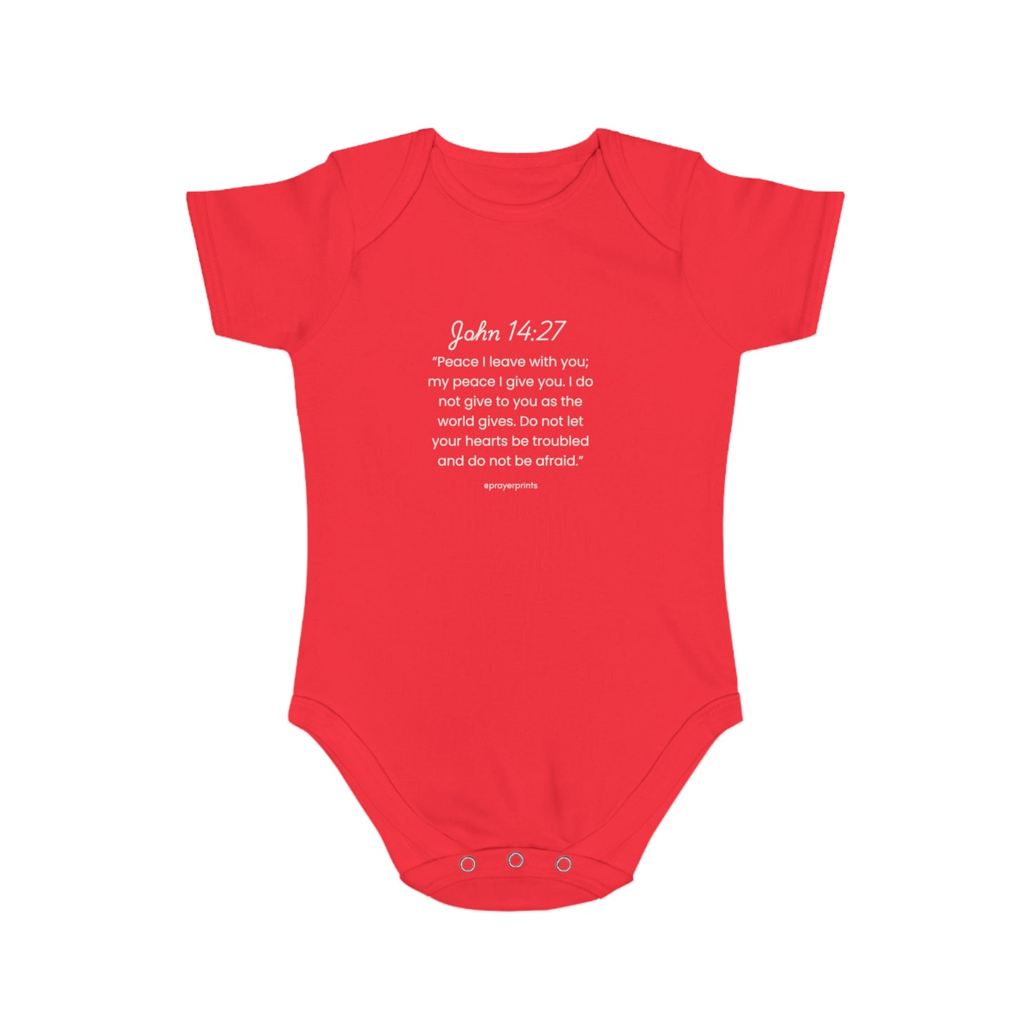 Short Sleeve Baby Bodysuit