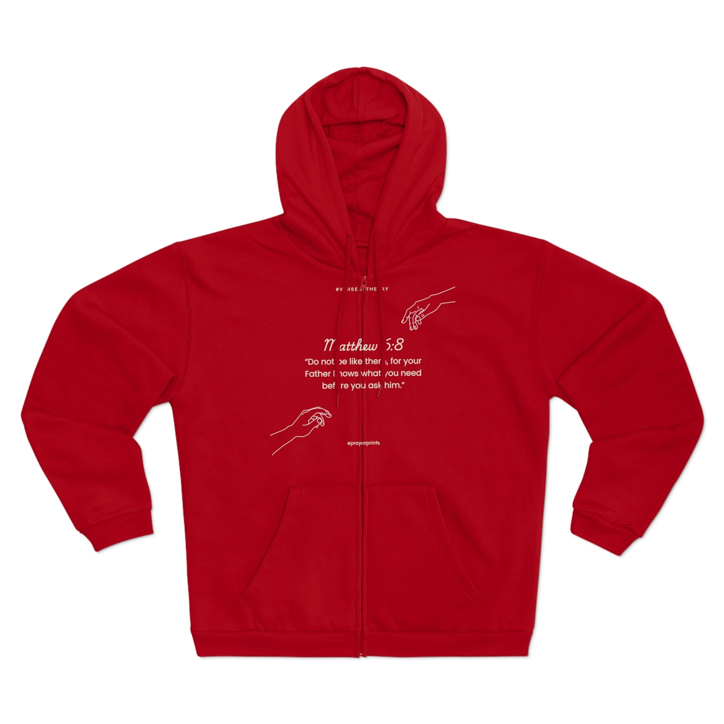 Unisex Hooded Zip Sweatshirt