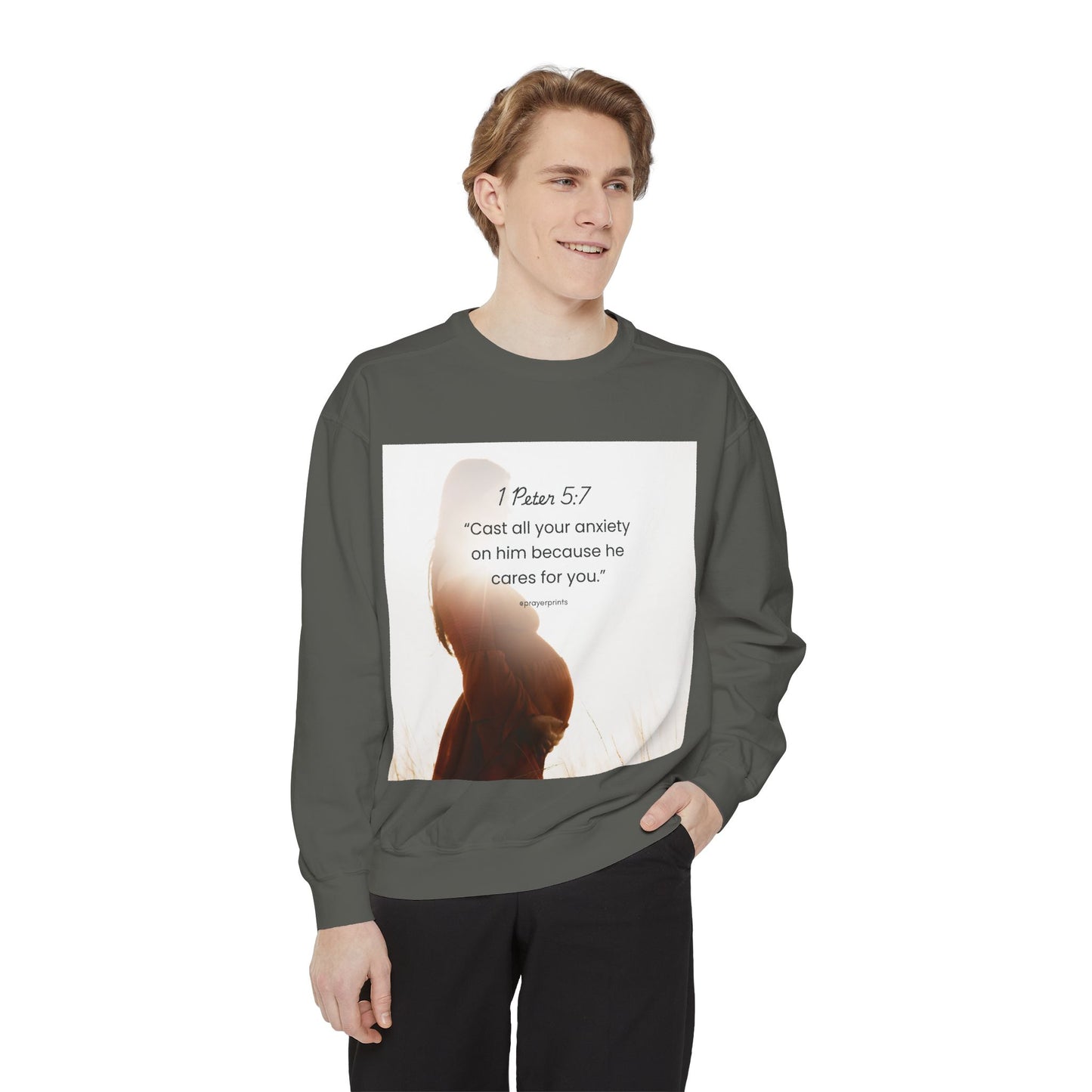 Unisex Garment-Dyed Sweatshirt