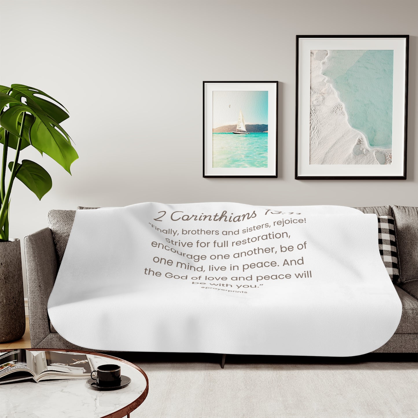 Sherpa Blanket, Two Colors