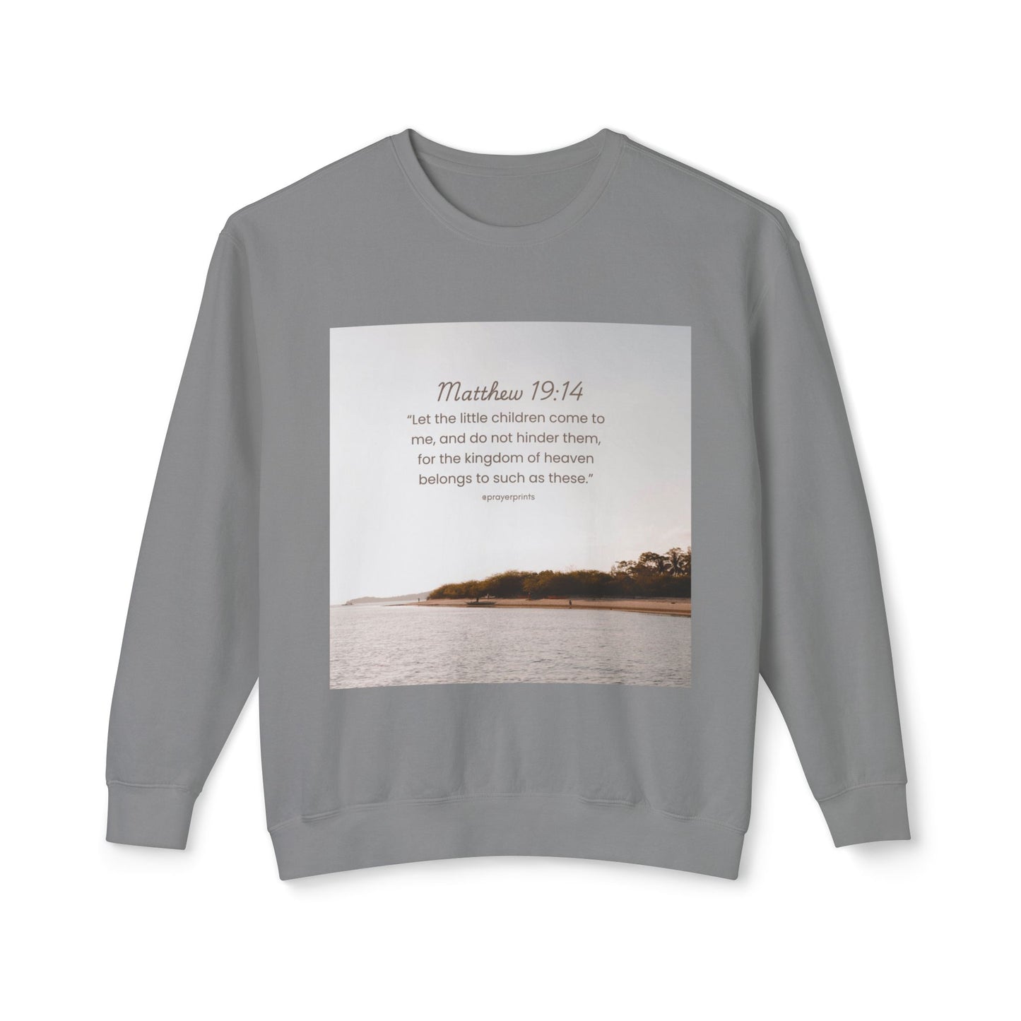 Unisex Lightweight Crewneck Sweatshirt