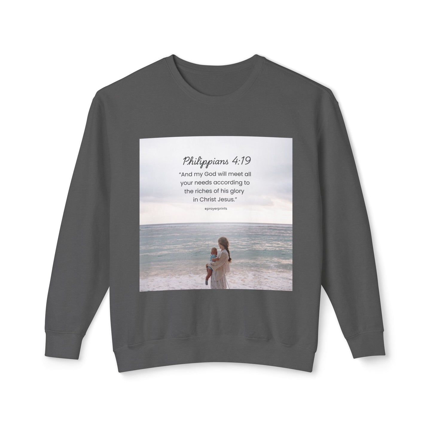 Unisex Lightweight Crewneck Sweatshirt