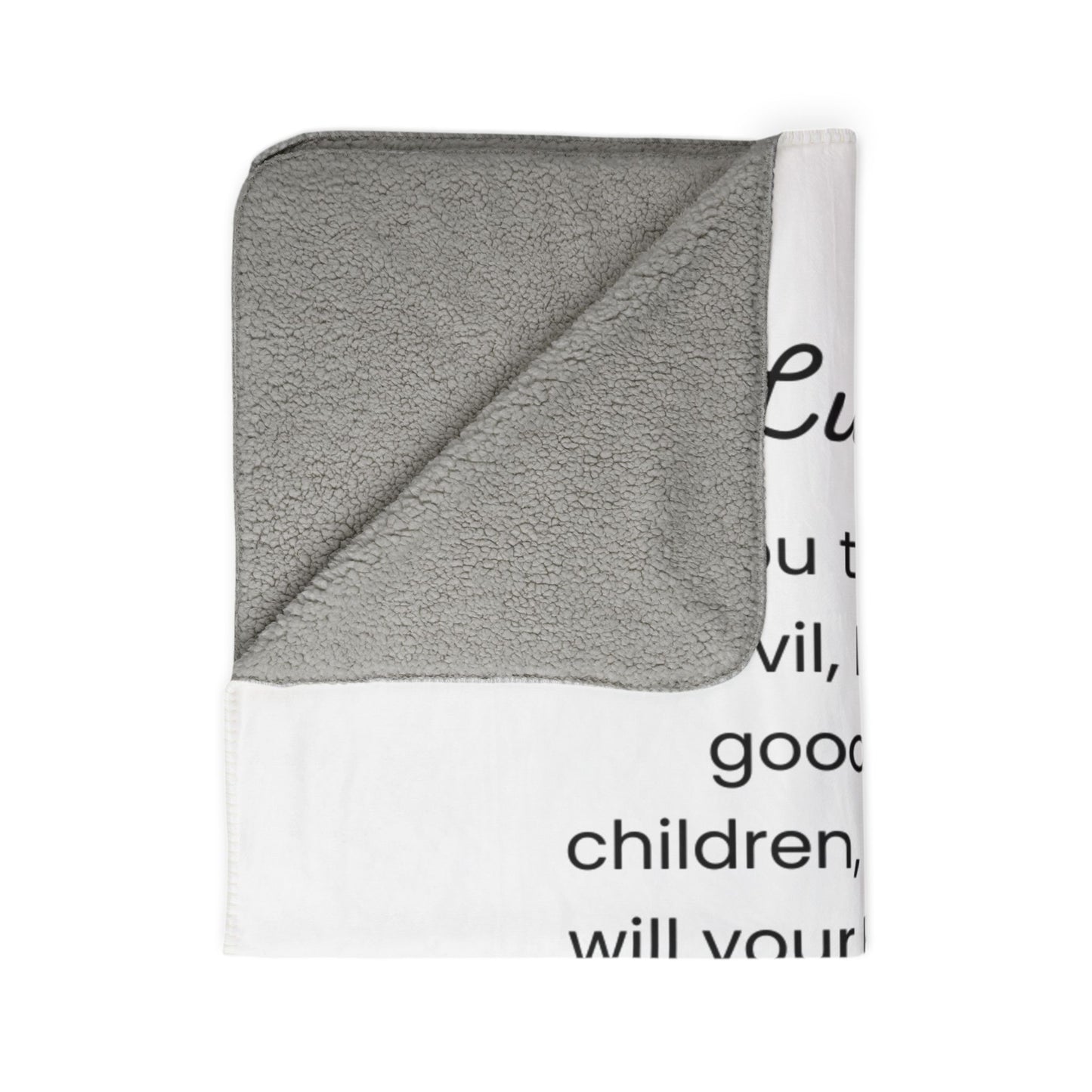Fleece Sherpa Blanket