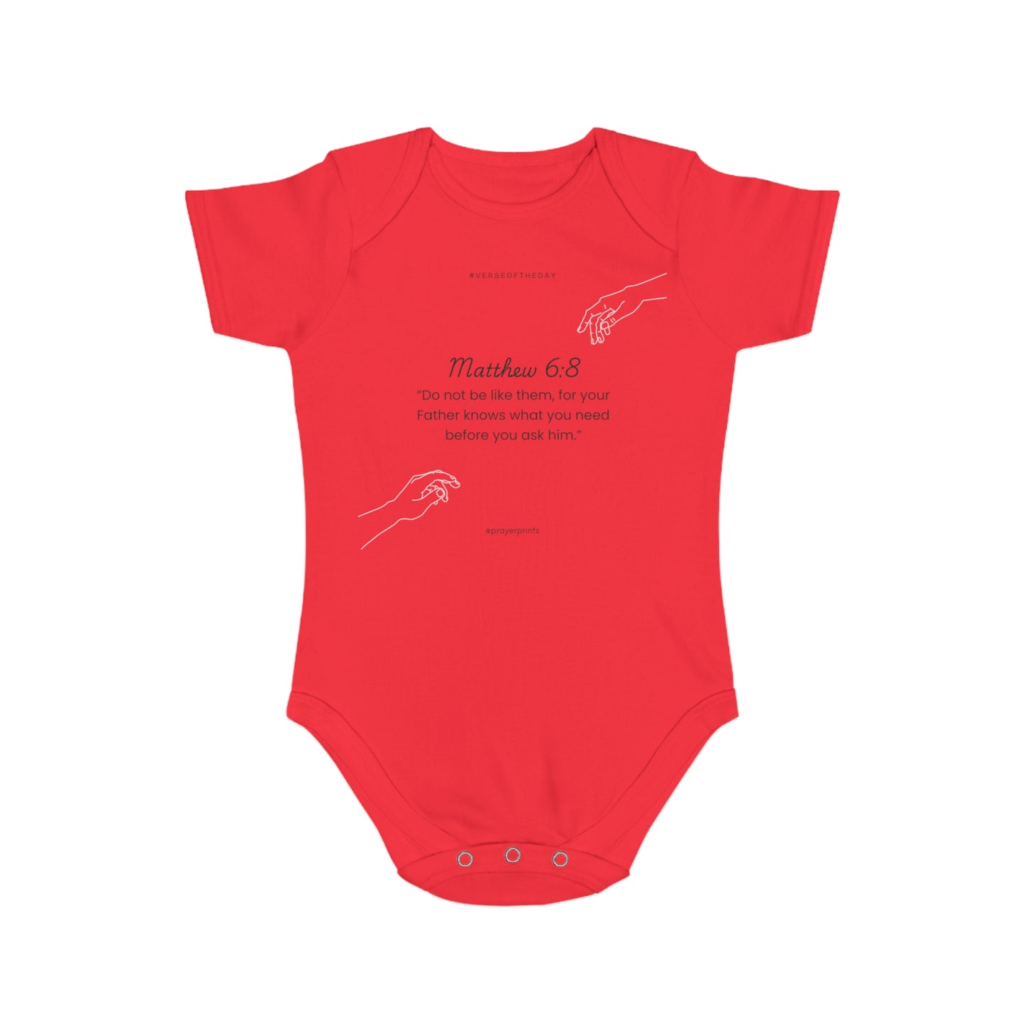 Short Sleeve Baby Bodysuit