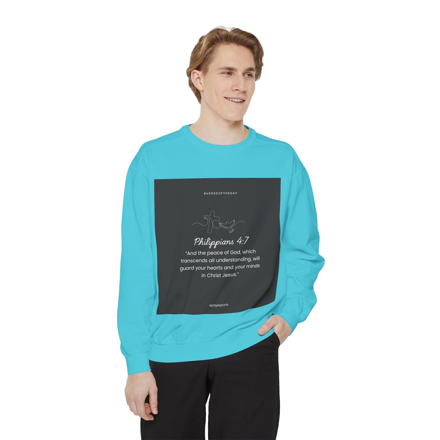 Unisex Garment-Dyed Sweatshirt