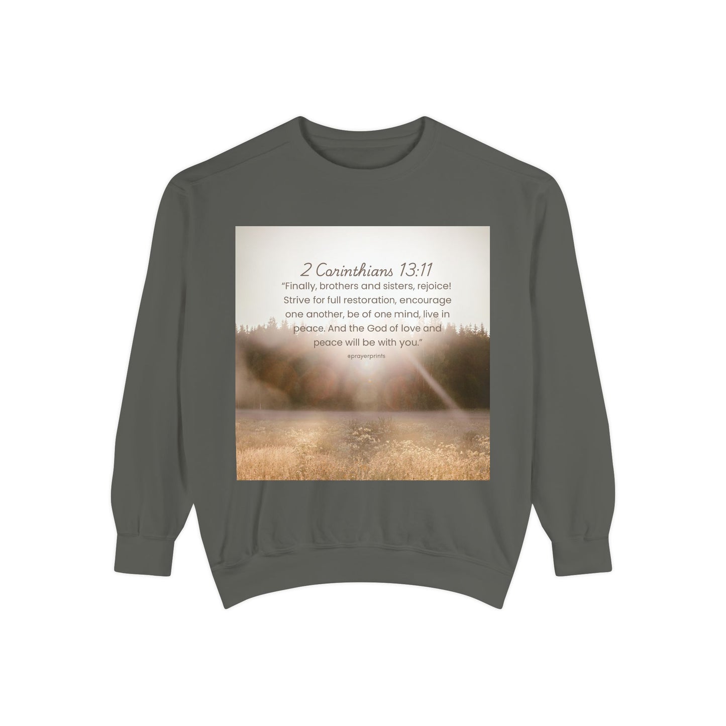 Unisex Garment-Dyed Sweatshirt