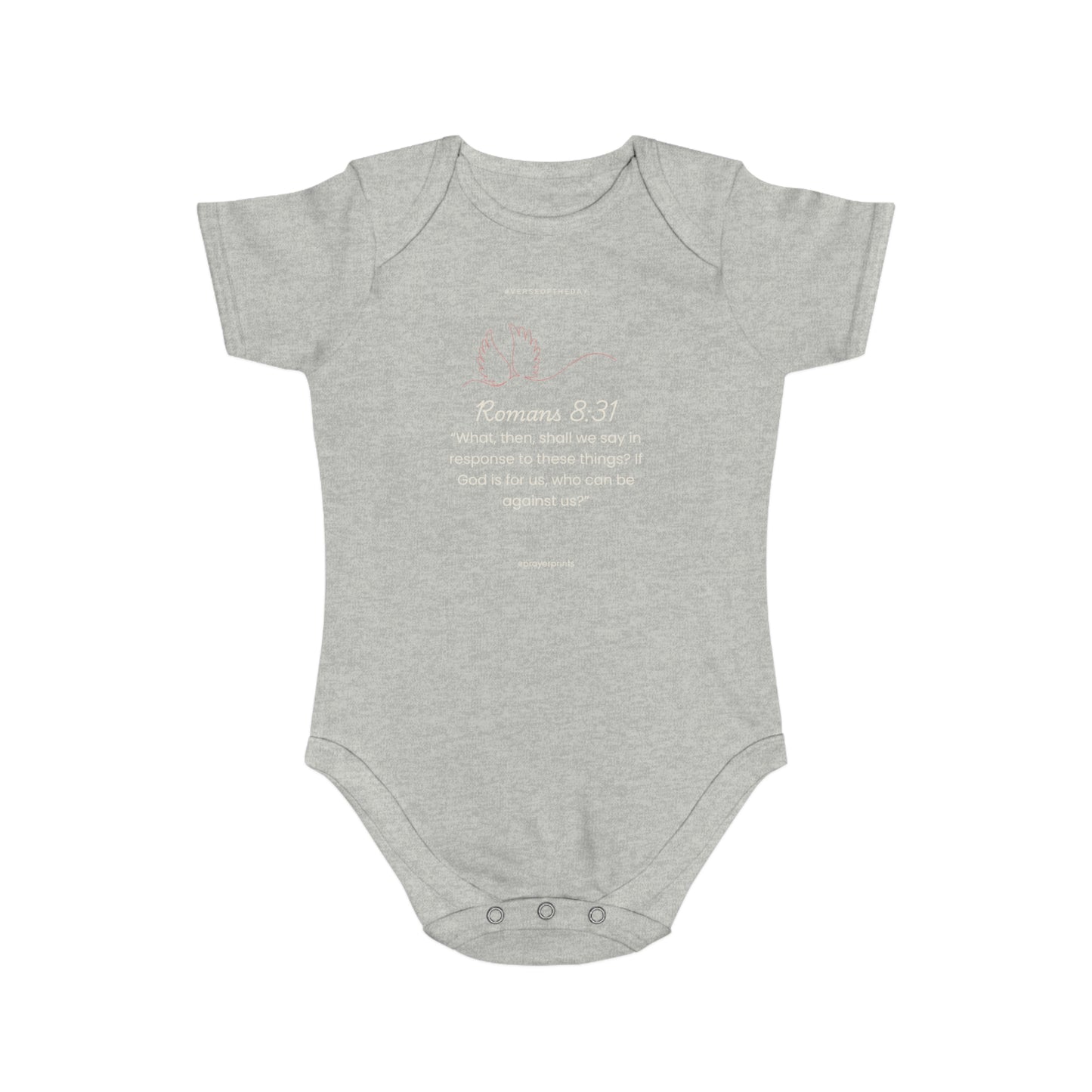 Short Sleeve Baby Bodysuit