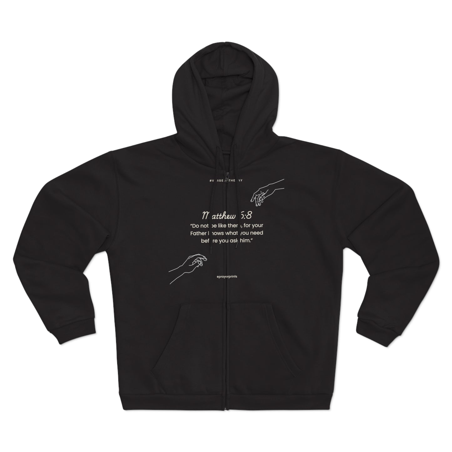 Unisex Hooded Zip Sweatshirt