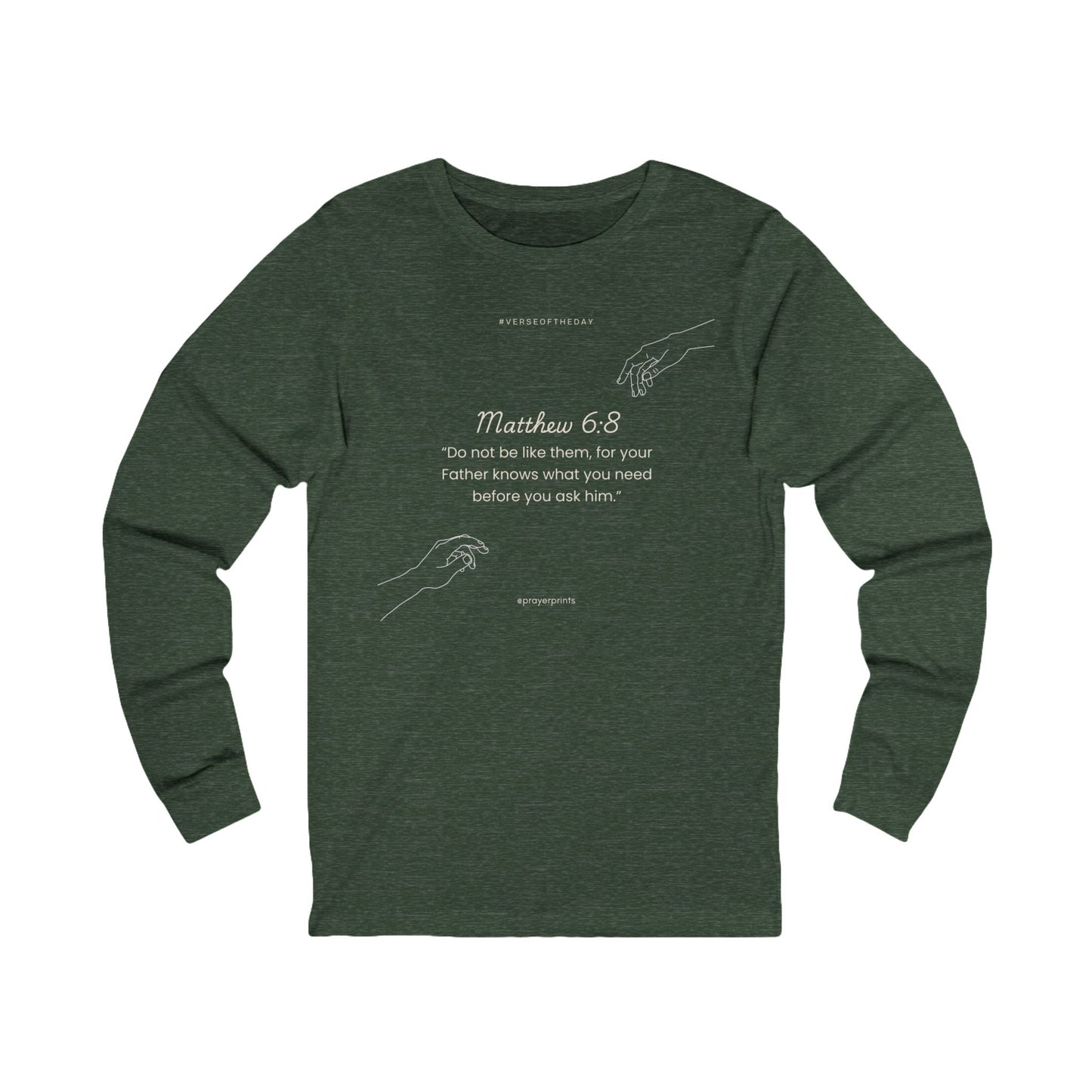 Unisex Jersey Long Sleeve Tee