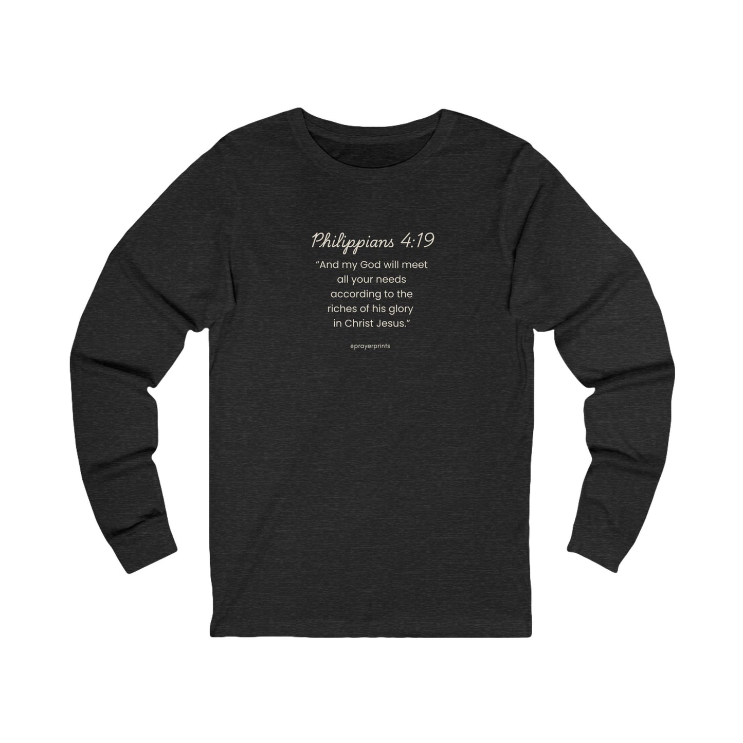 Unisex Jersey Long Sleeve Tee