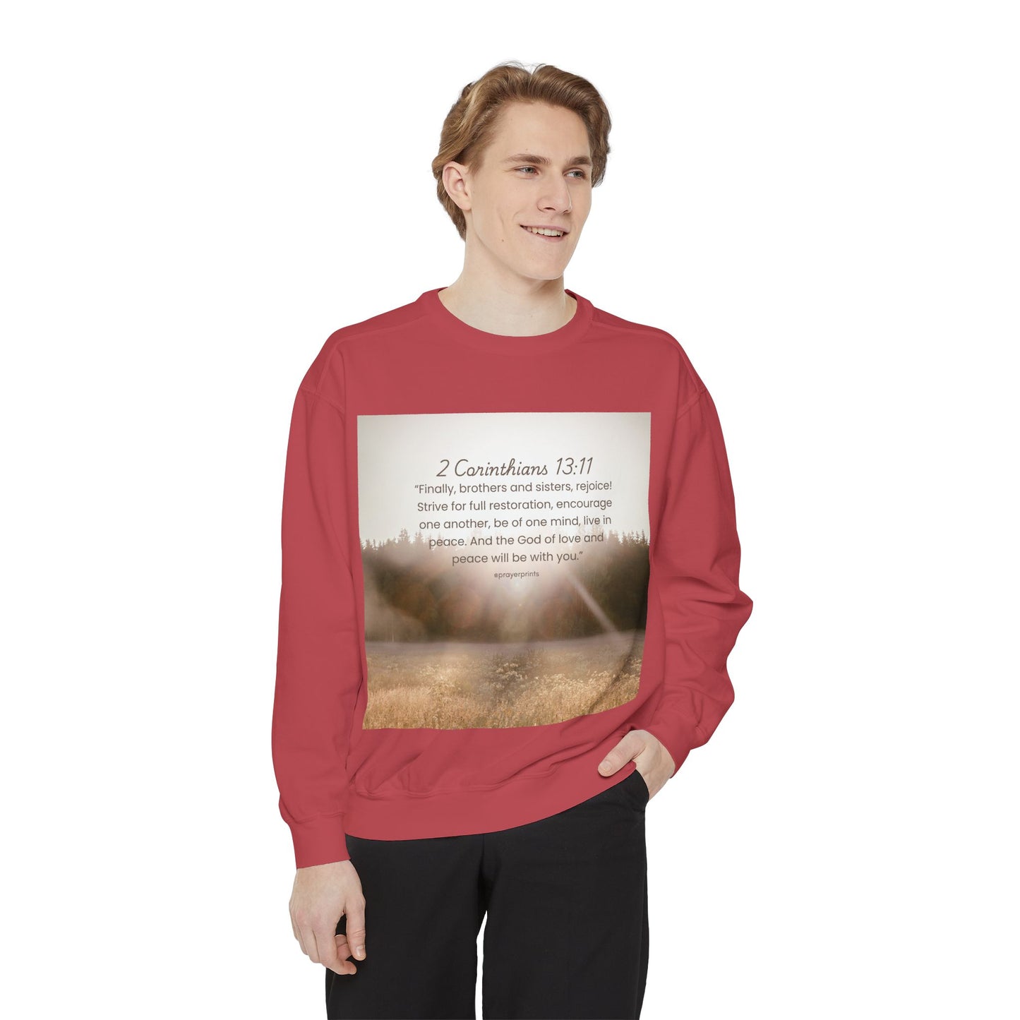 Unisex Garment-Dyed Sweatshirt