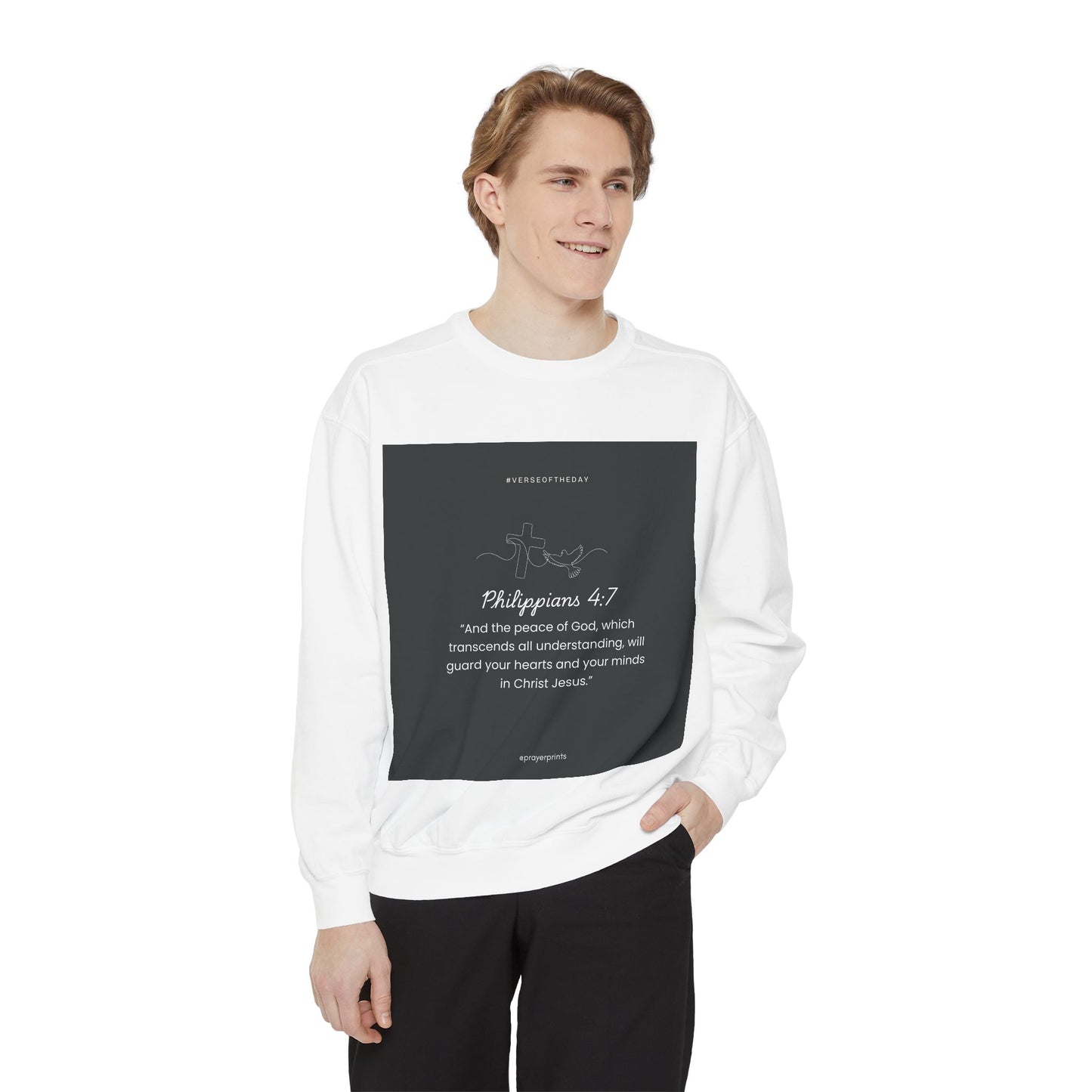 Unisex Garment-Dyed Sweatshirt