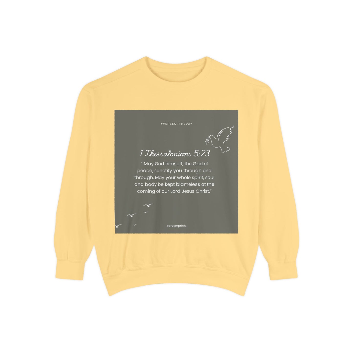 Unisex Garment-Dyed Sweatshirt