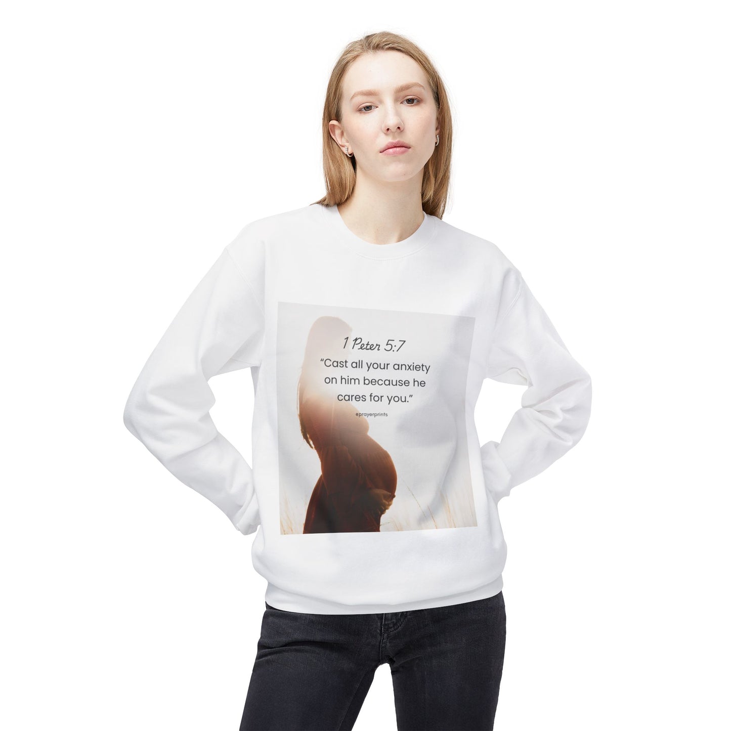 Unisex Midweight Softstyle Fleece Crewneck Sweatshirt