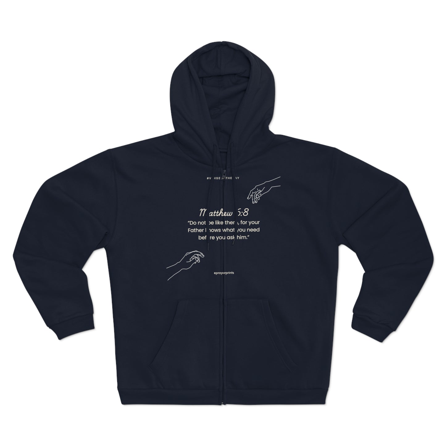 Unisex Hooded Zip Sweatshirt