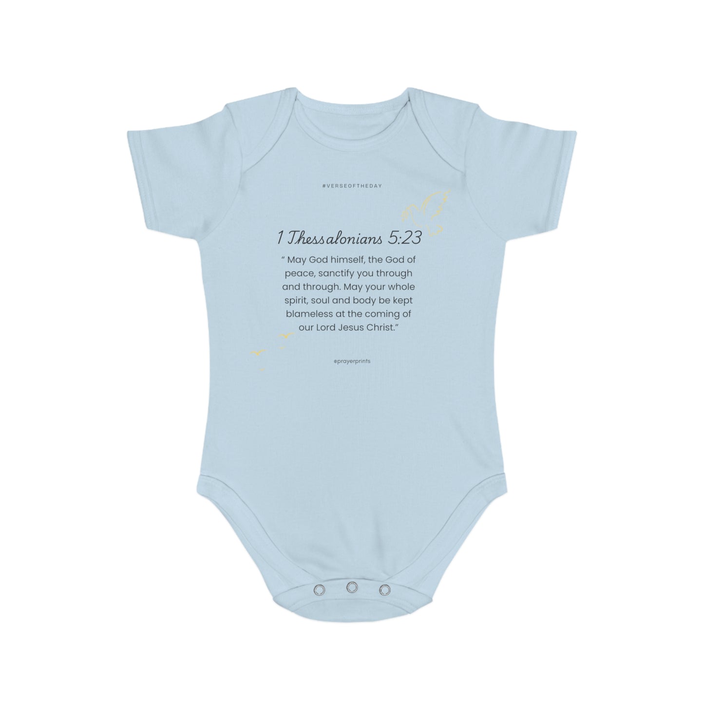 Short Sleeve Baby Bodysuit