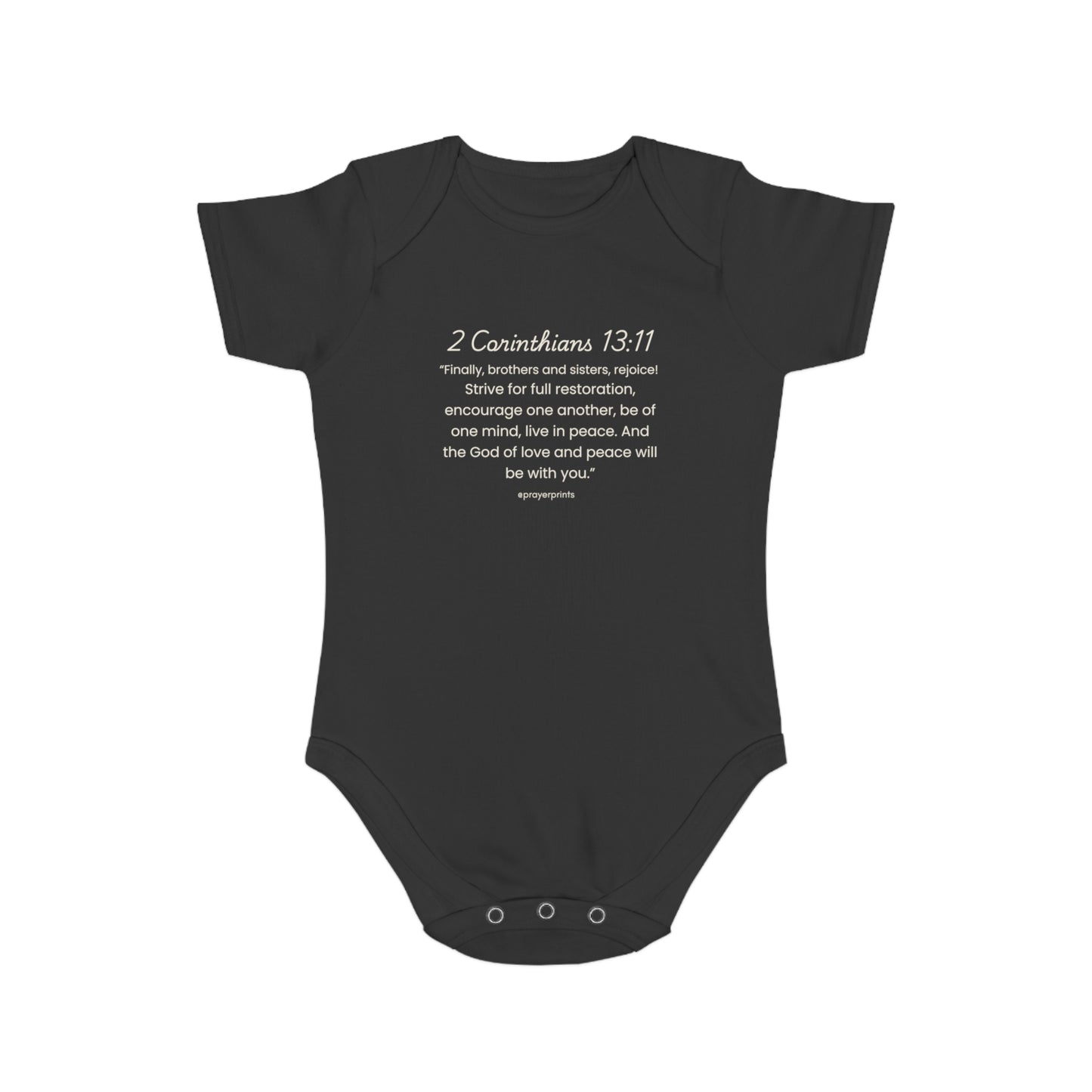 Short Sleeve Baby Bodysuit