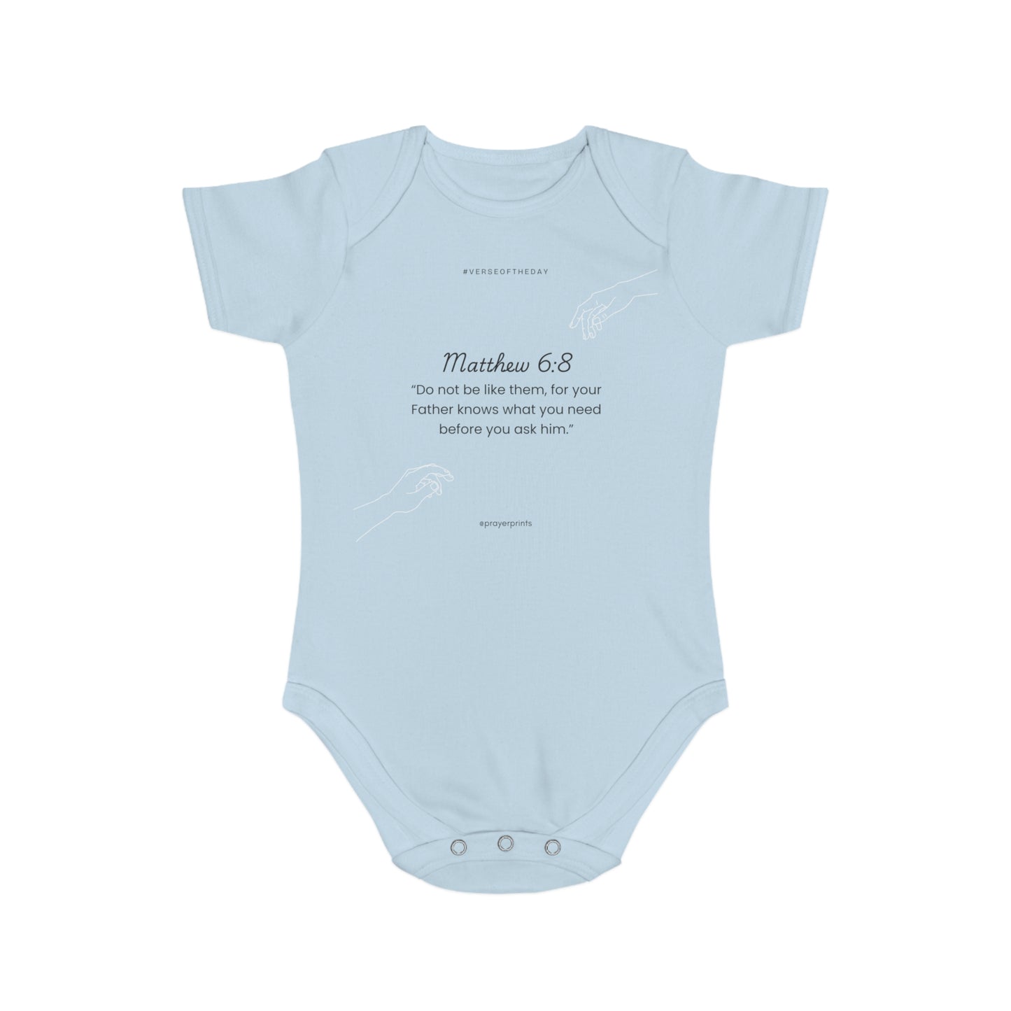 Short Sleeve Baby Bodysuit