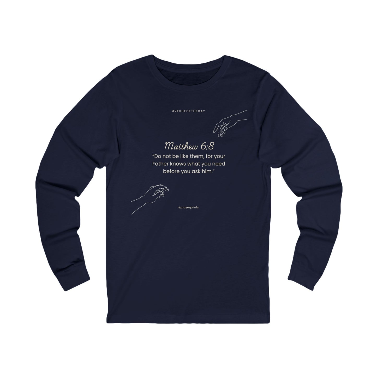 Unisex Jersey Long Sleeve Tee