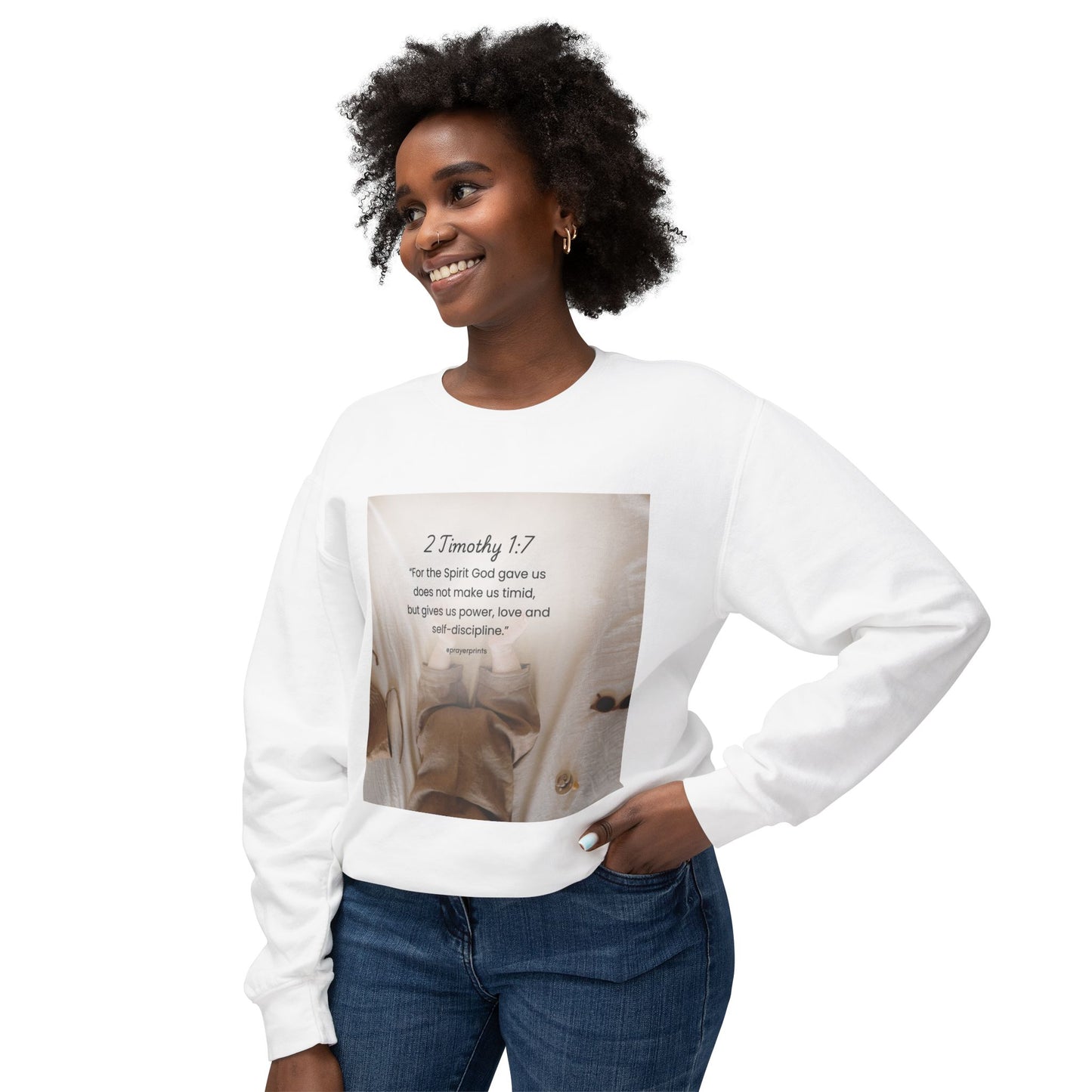 Unisex Lightweight Crewneck Sweatshirt