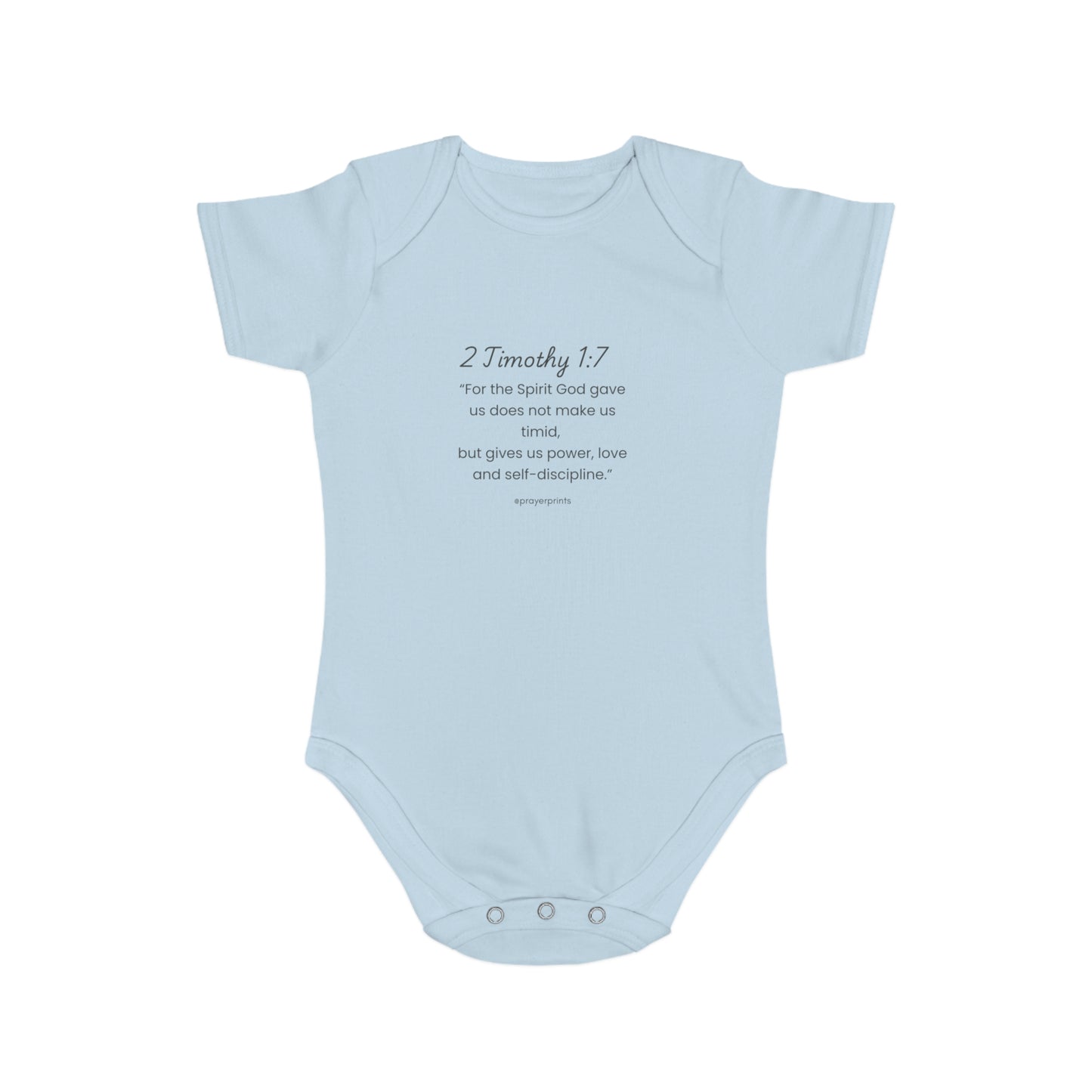Short Sleeve Baby Bodysuit