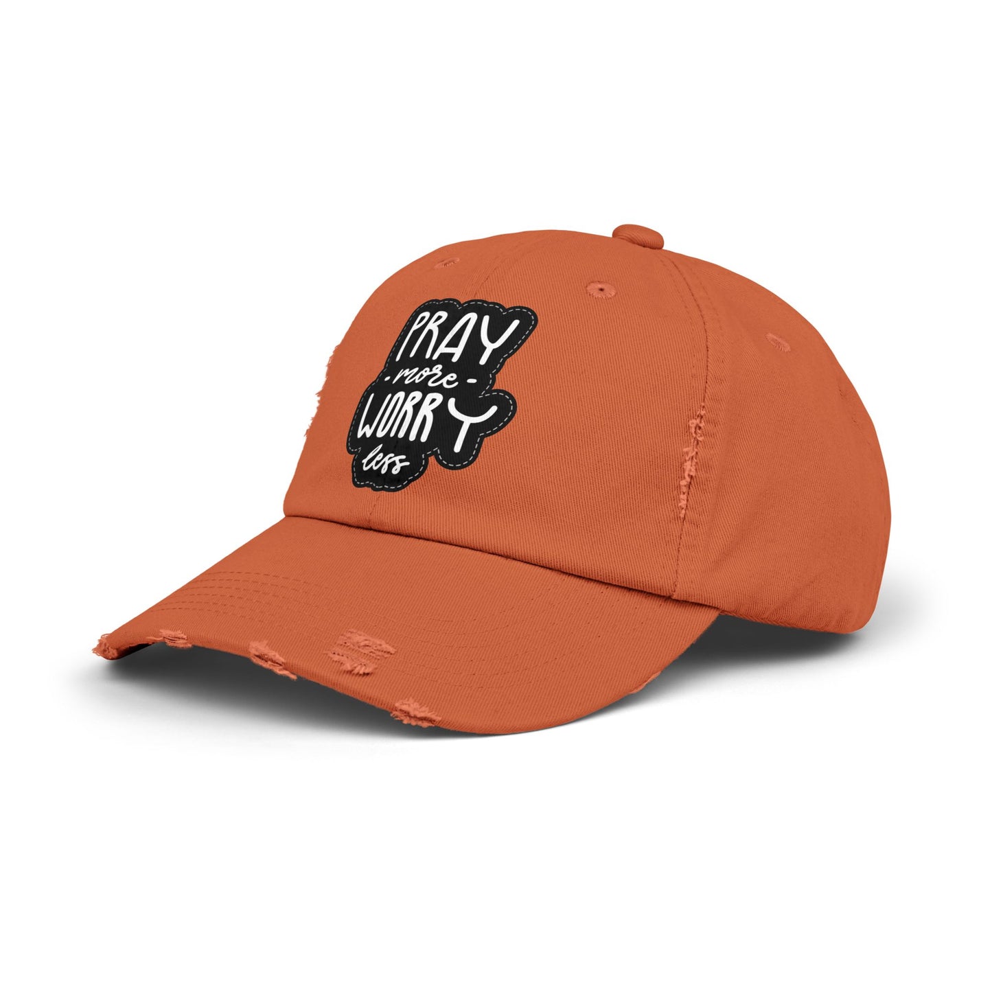 Unisex Distressed Cap Tan