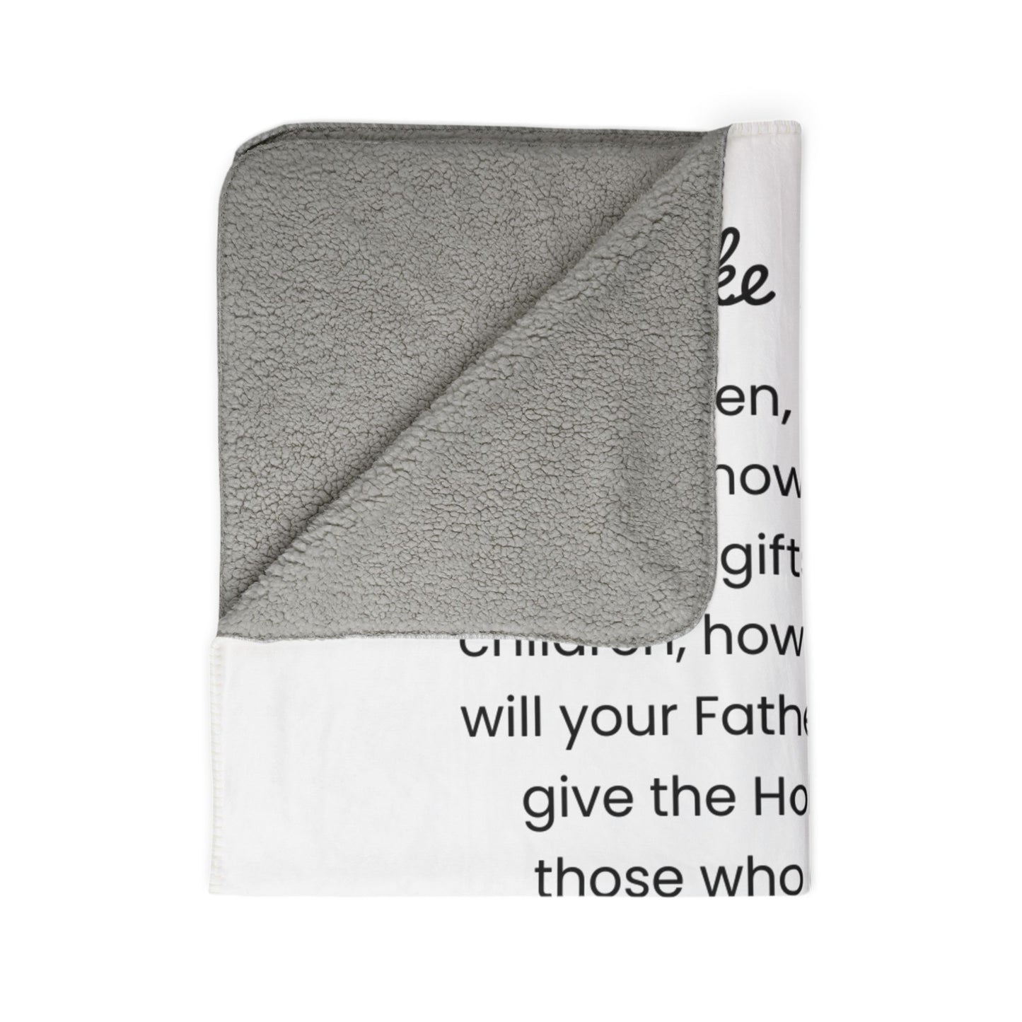Fleece Sherpa Blanket