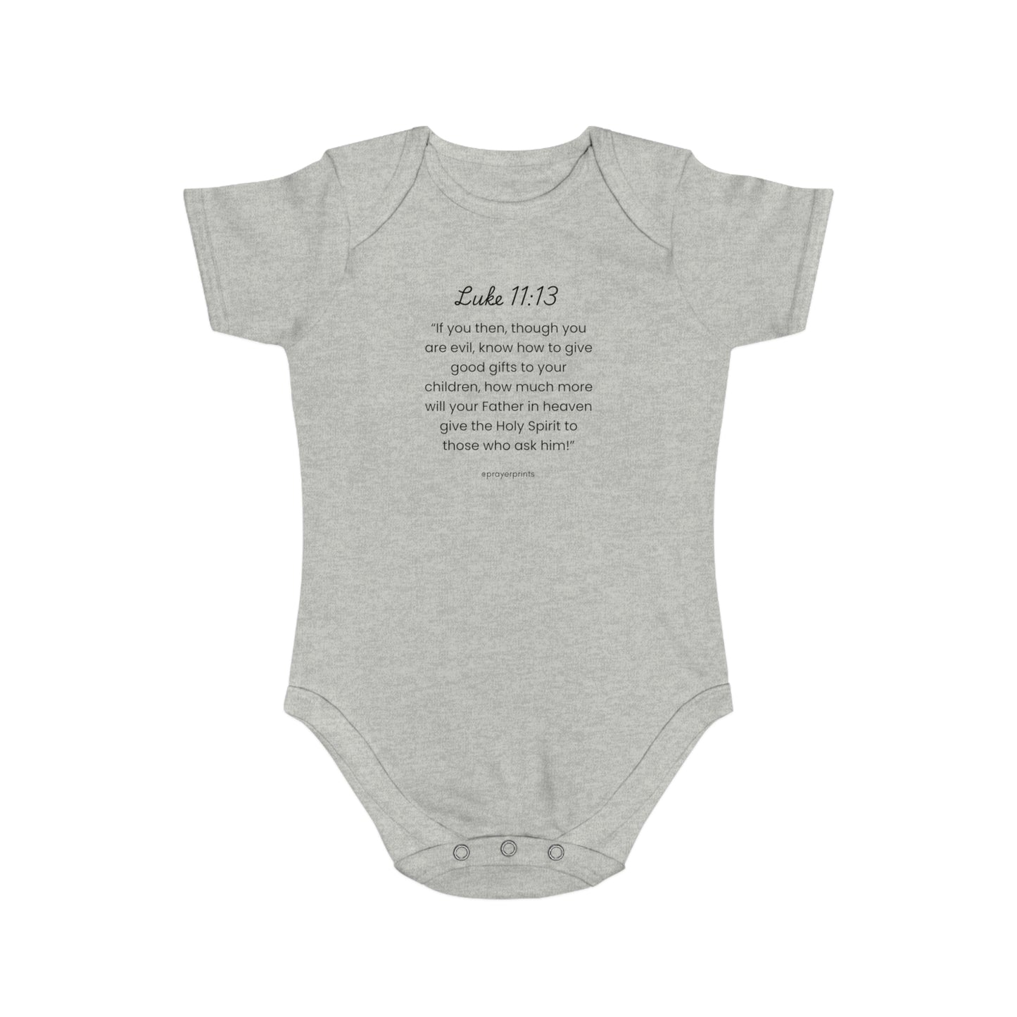 Short Sleeve Baby Bodysuit