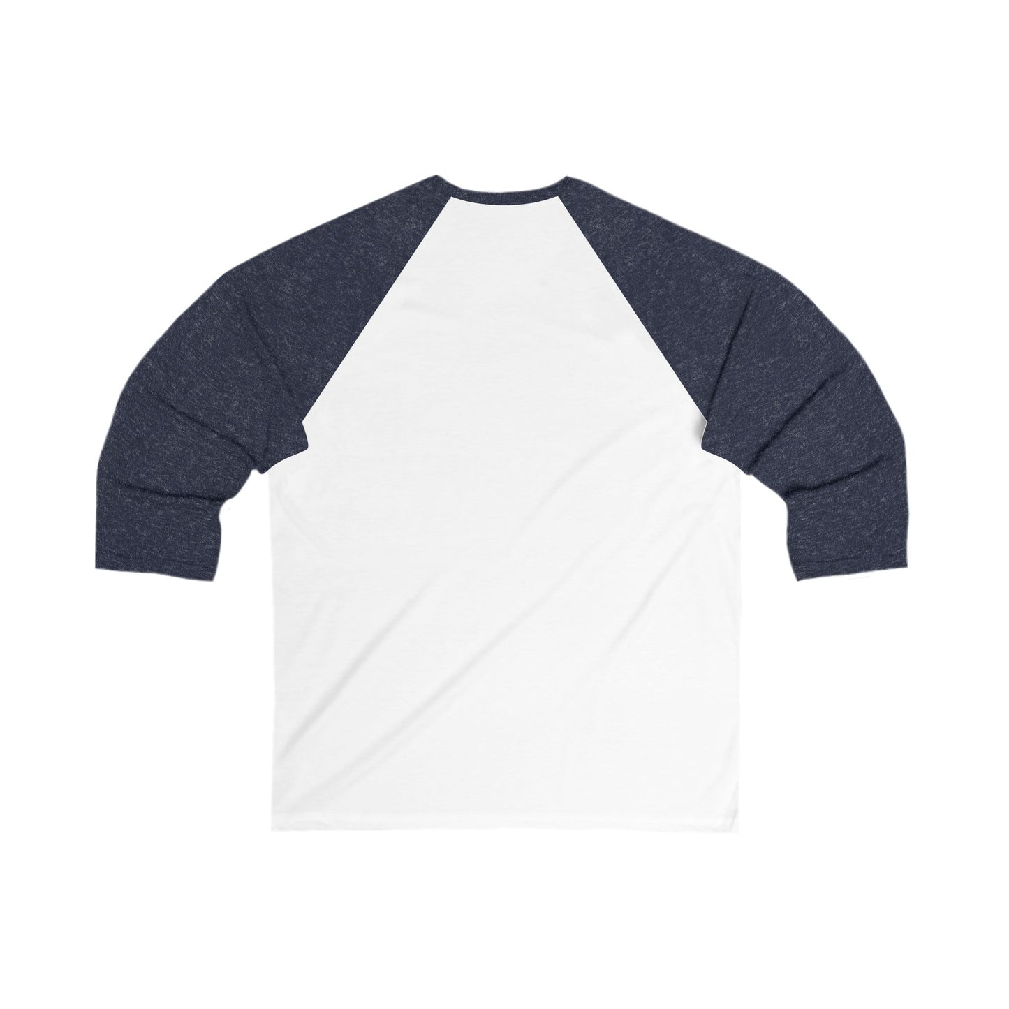 Inspirational 3/4 Sleeve Baseball Tee - Romans 8:31 Design