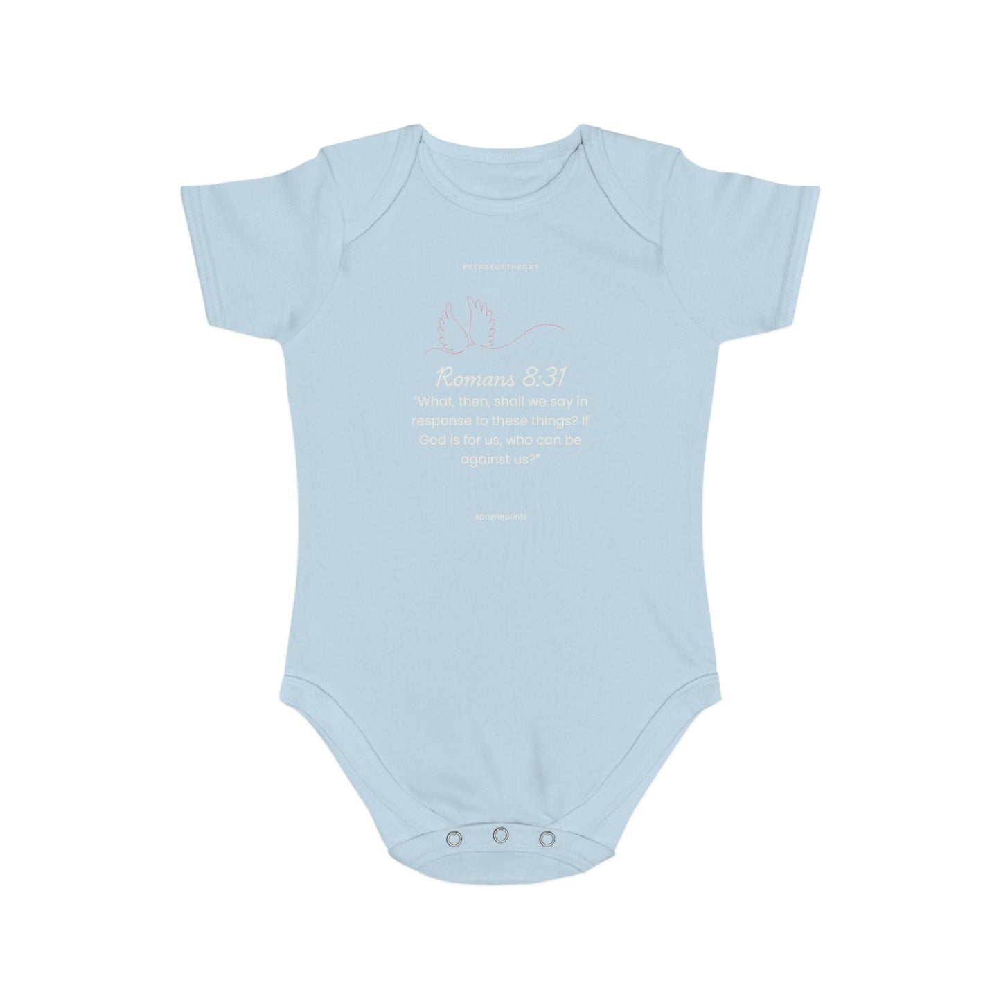 Short Sleeve Baby Bodysuit