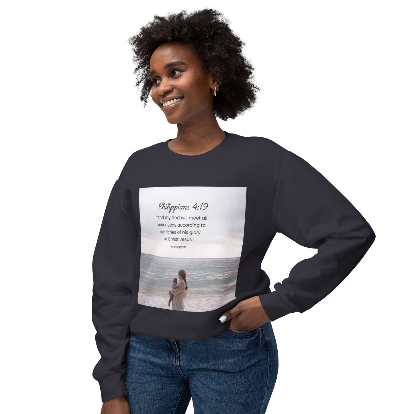 Unisex Lightweight Crewneck Sweatshirt