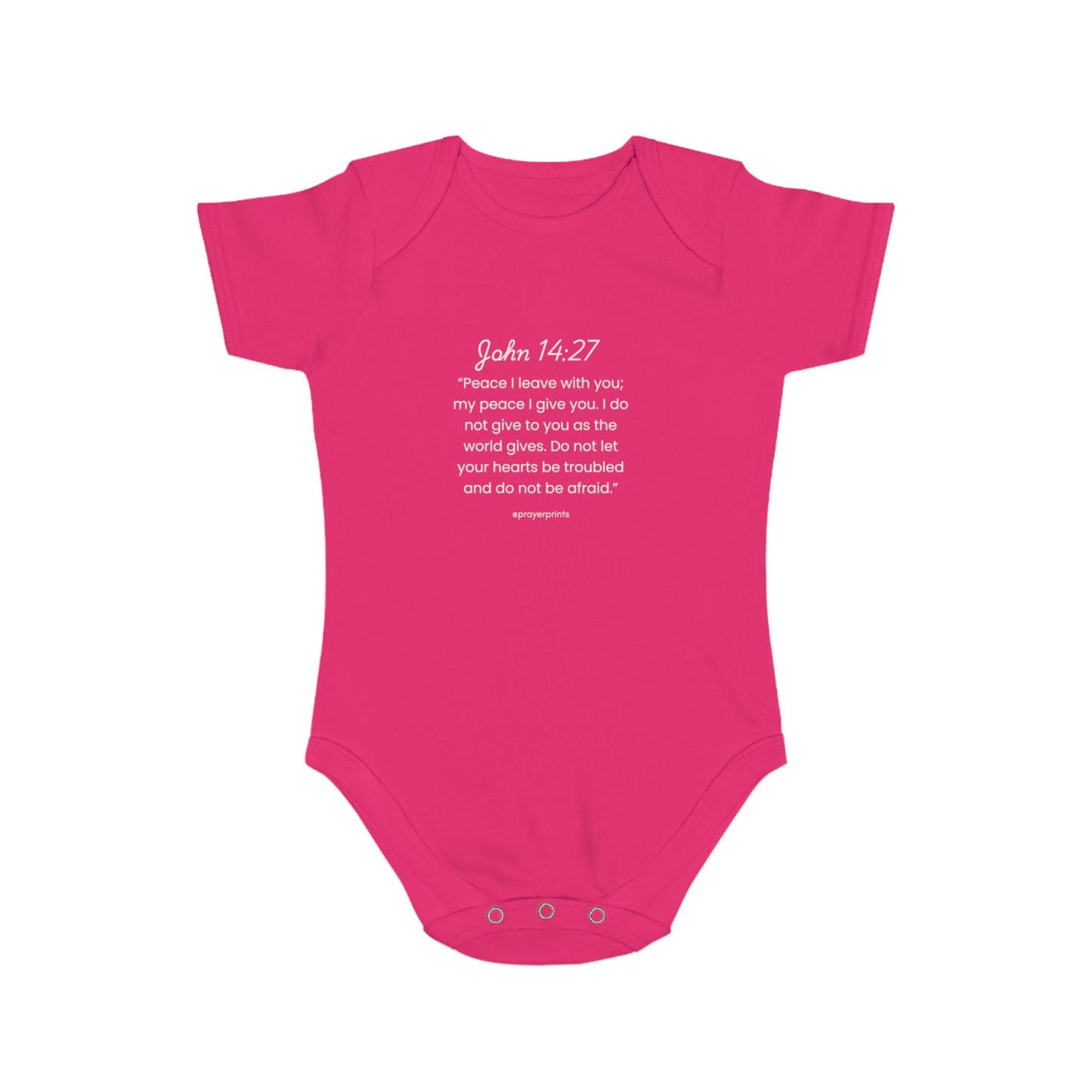 Short Sleeve Baby Bodysuit