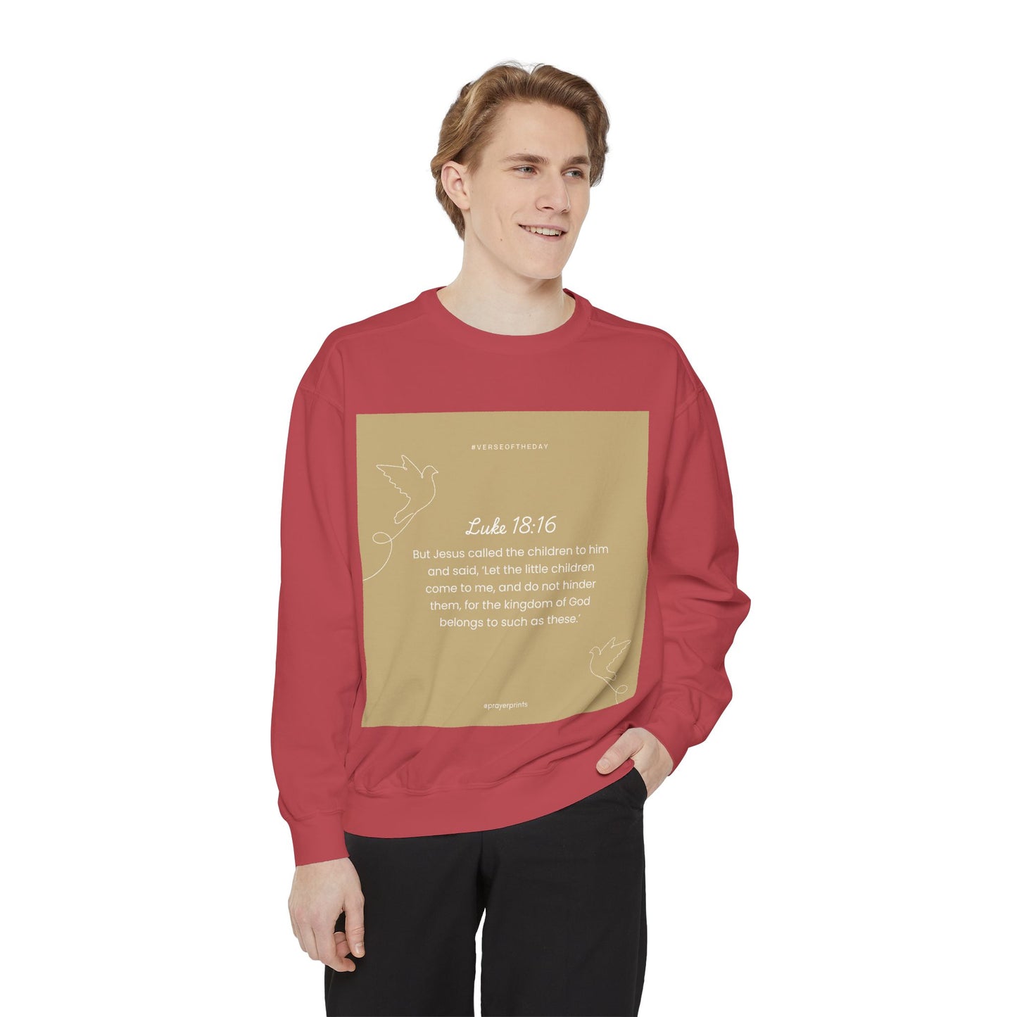 Unisex Garment-Dyed Sweatshirt