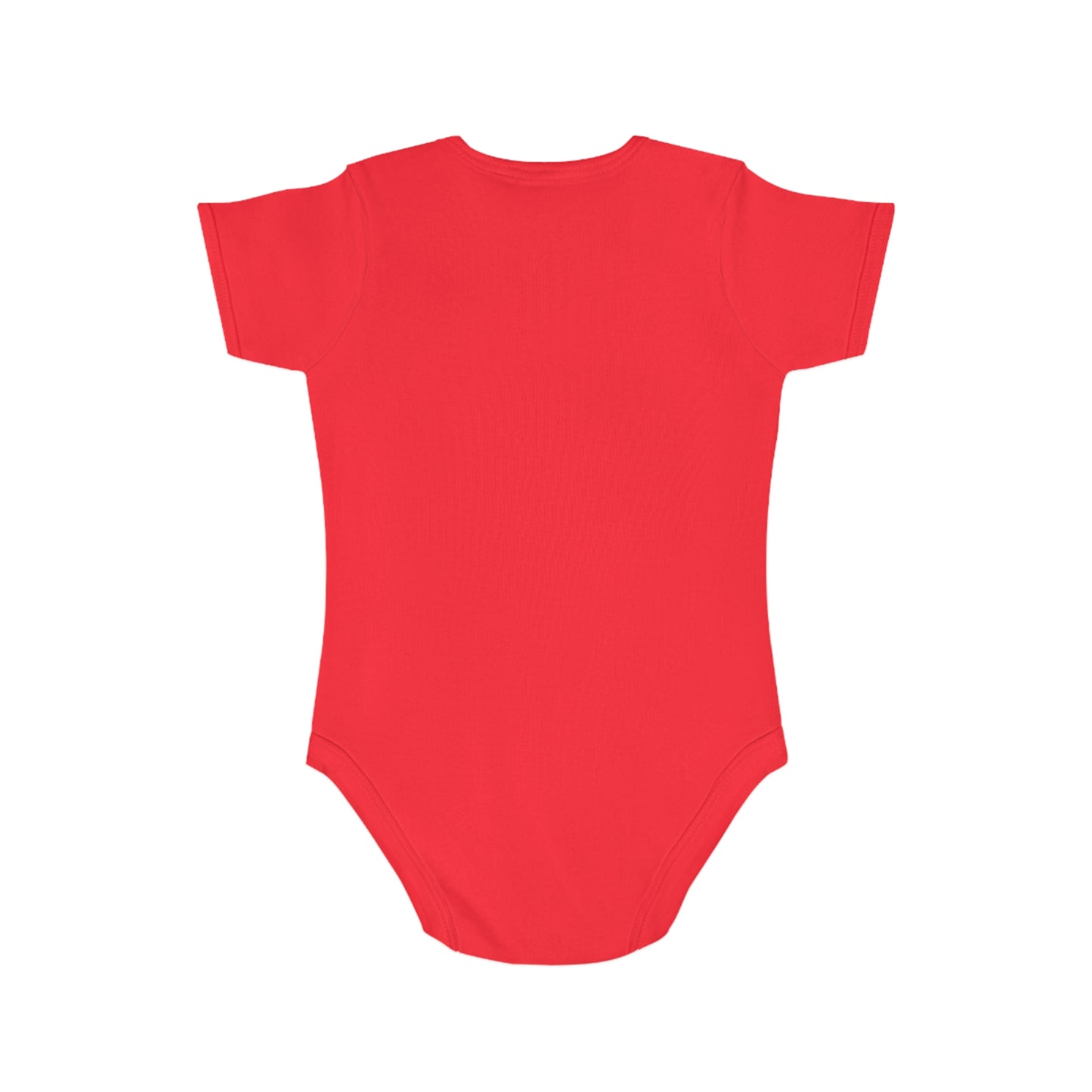 Cute Scripture Short Sleeve Baby Bodysuit - Matthew 18:10