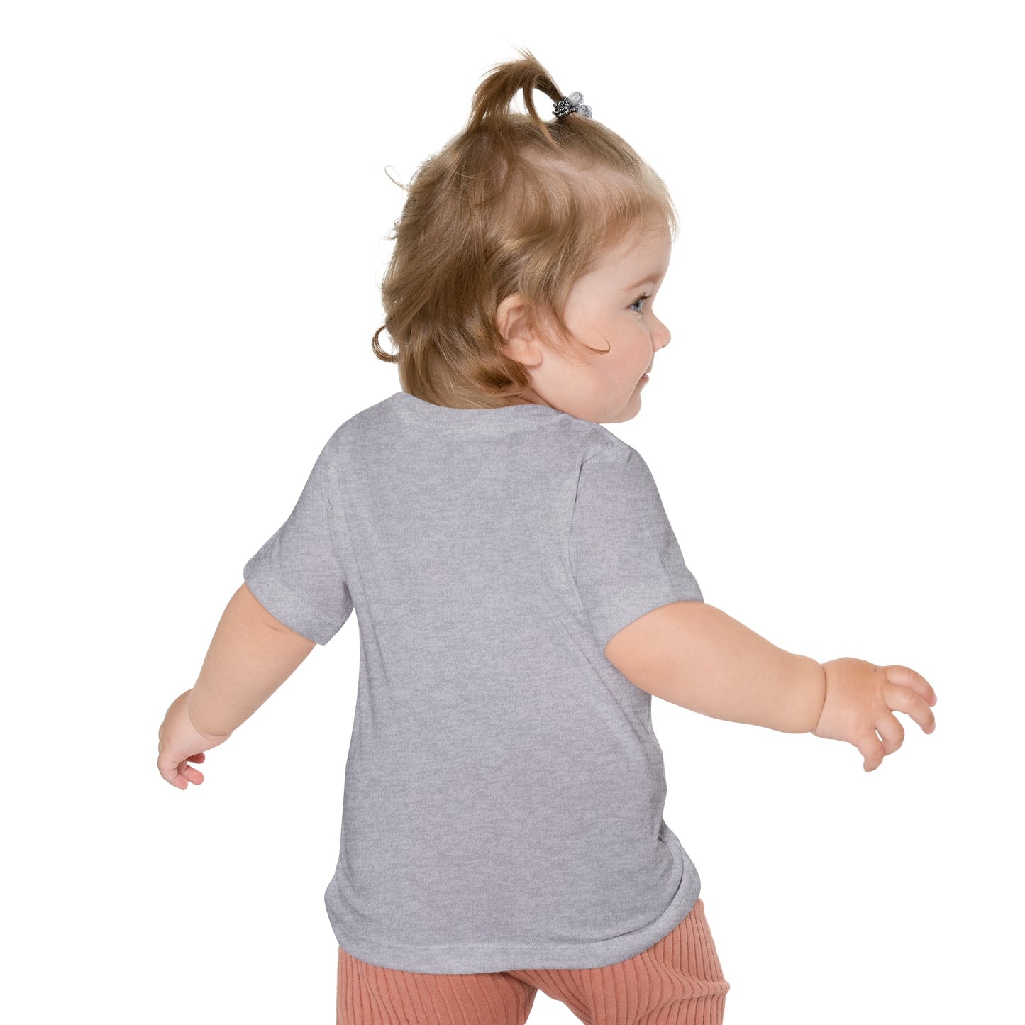 Inspirational Baby Short Sleeve T-Shirt with 1 John 3:1 Quote