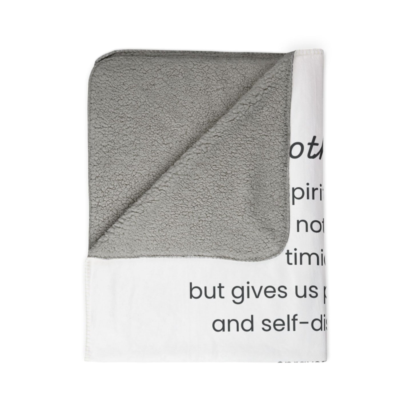 Fleece Sherpa Blanket