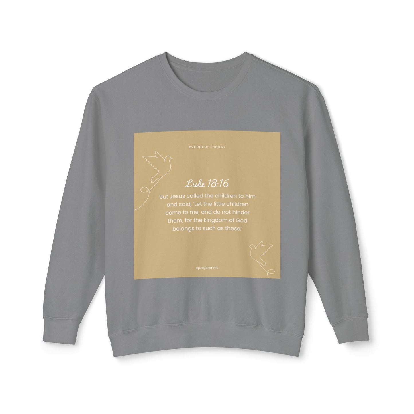 Unisex Lightweight Crewneck Sweatshirt