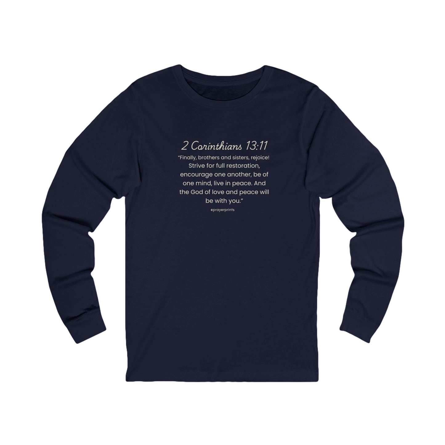Unisex Jersey Long Sleeve Tee