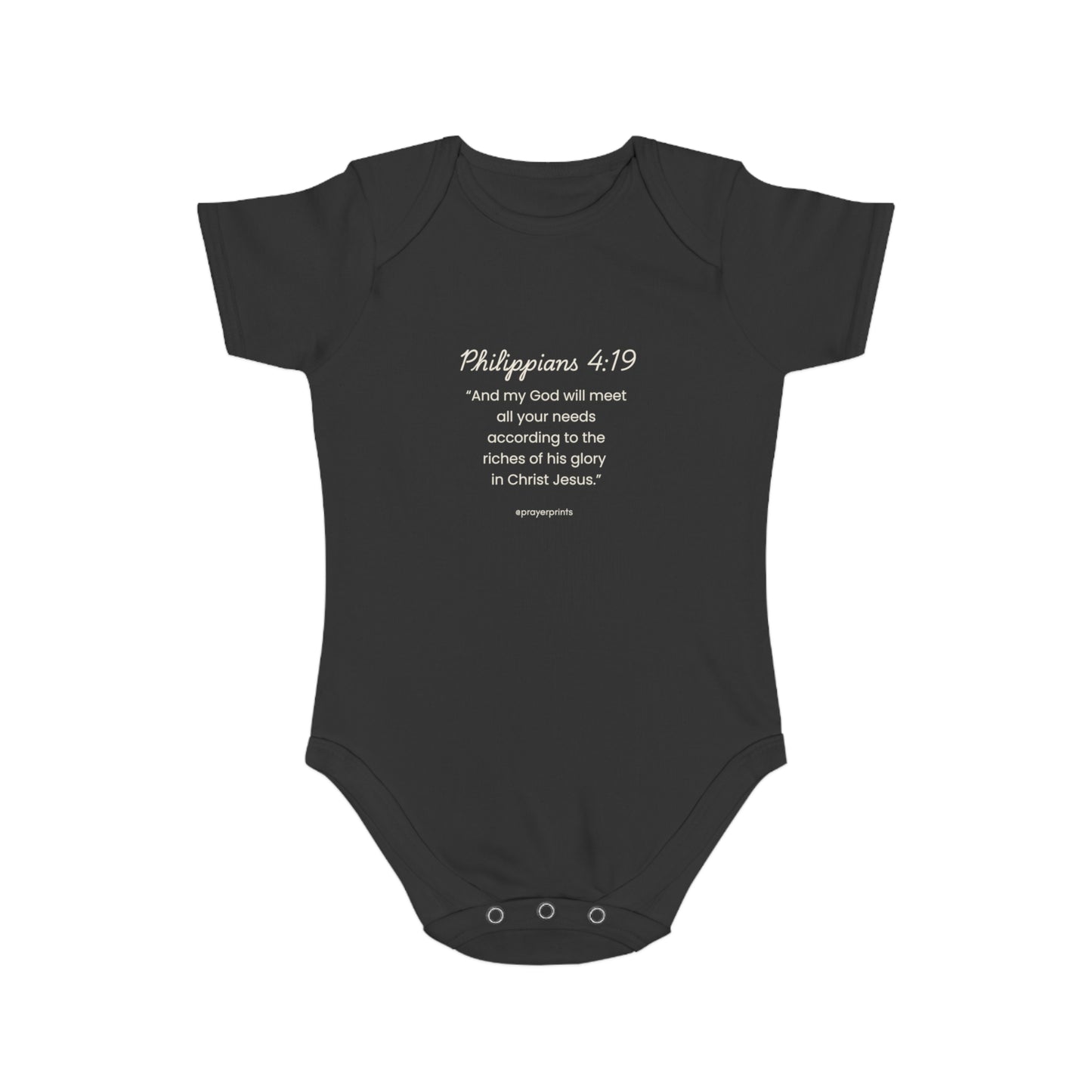 Short Sleeve Baby Bodysuit