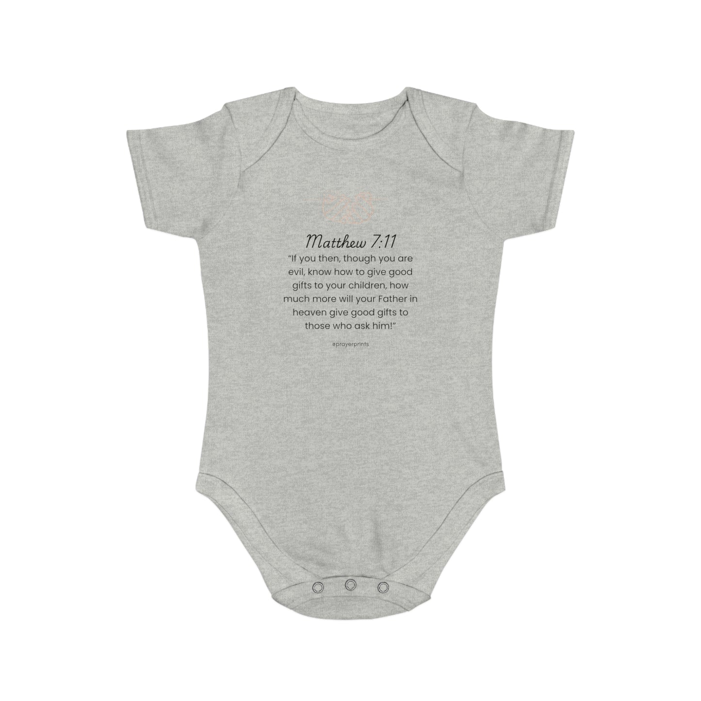 Short Sleeve Baby Bodysuit