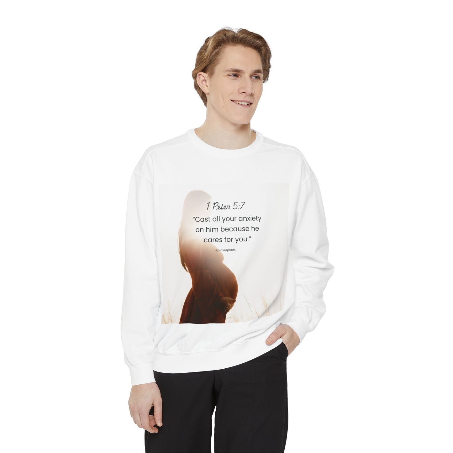 Unisex Garment-Dyed Sweatshirt