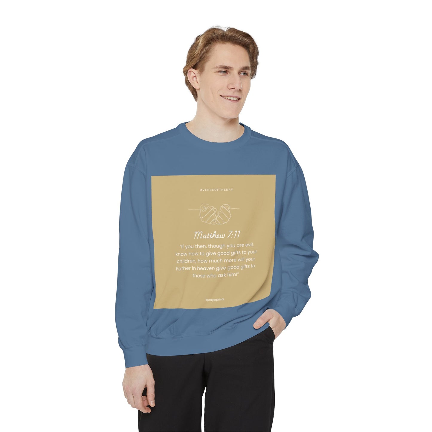 Unisex Garment-Dyed Sweatshirt