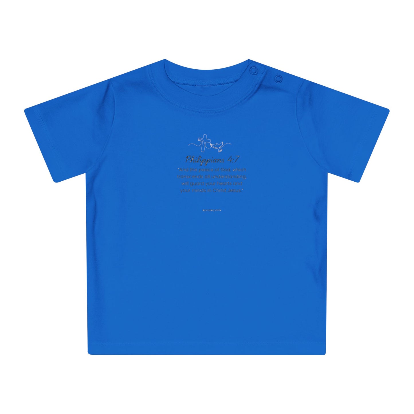 Cute Brown Baby T-Shirt with Playful Design