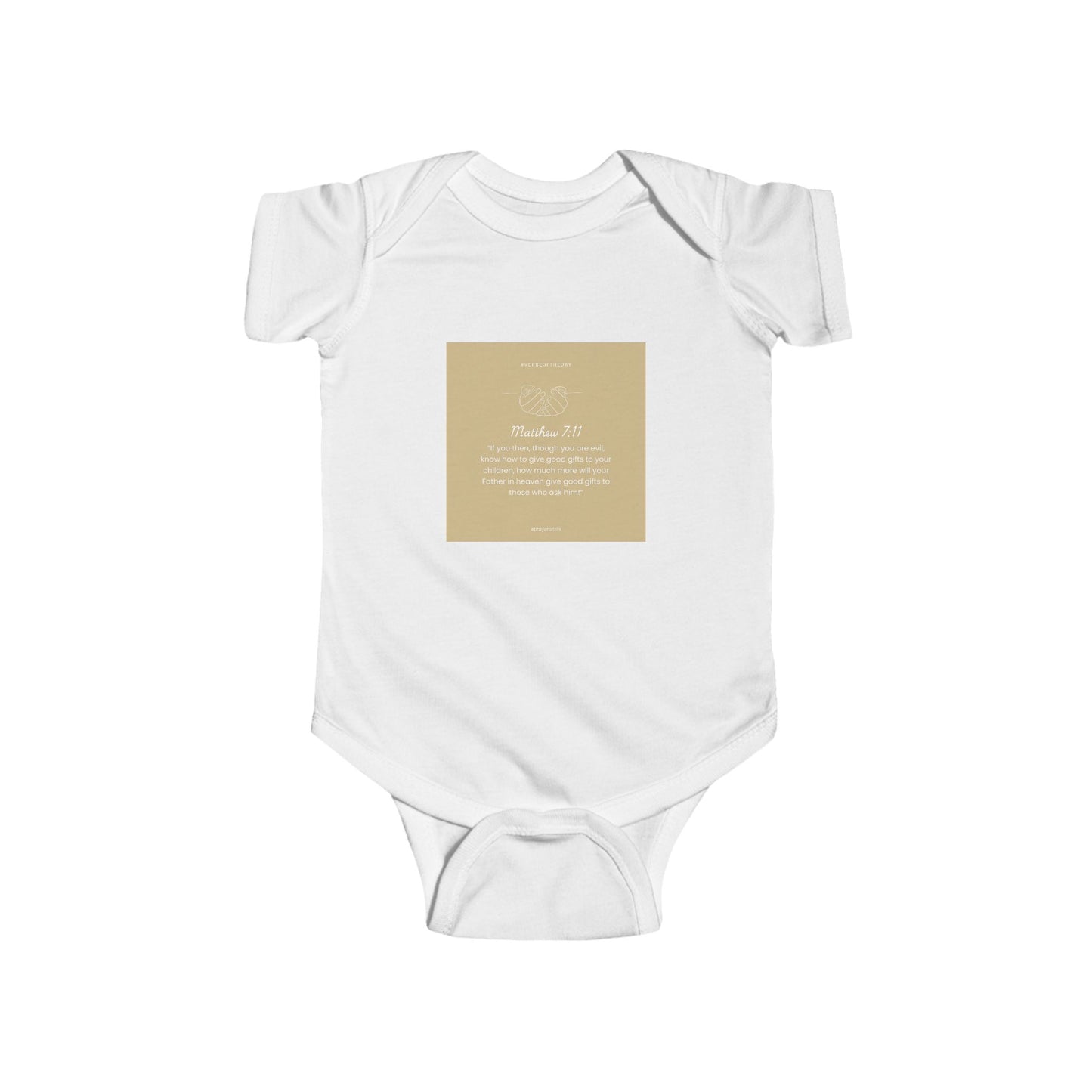 Infant Fine Jersey Bodysuit