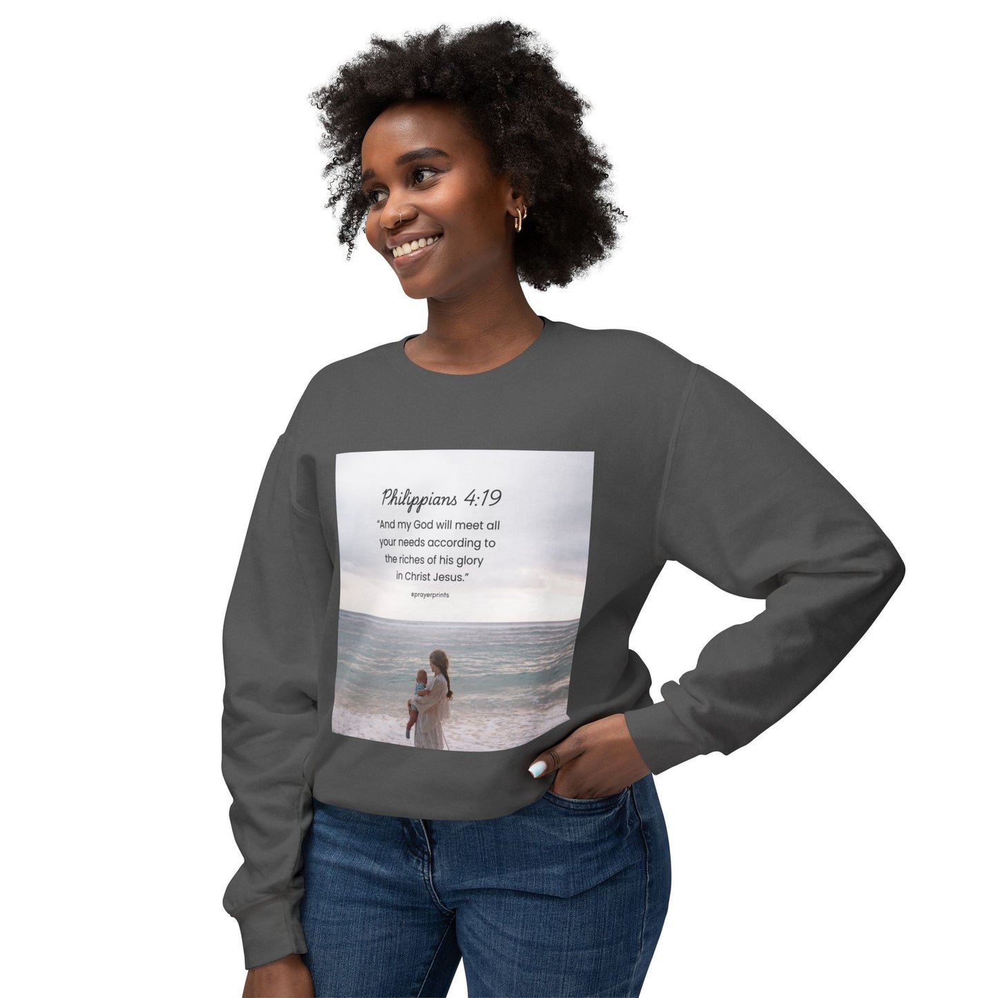 Unisex Lightweight Crewneck Sweatshirt