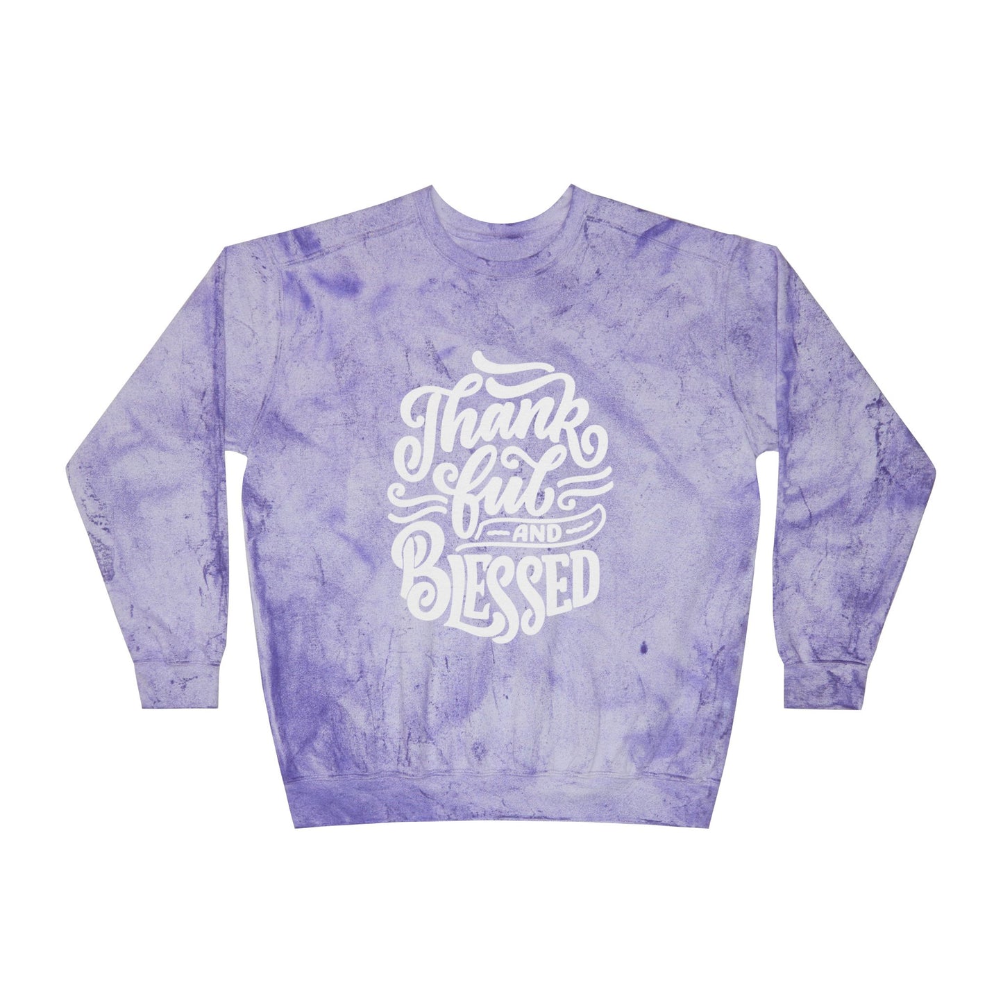 Unisex Color Blast Crewneck Sweatshirt