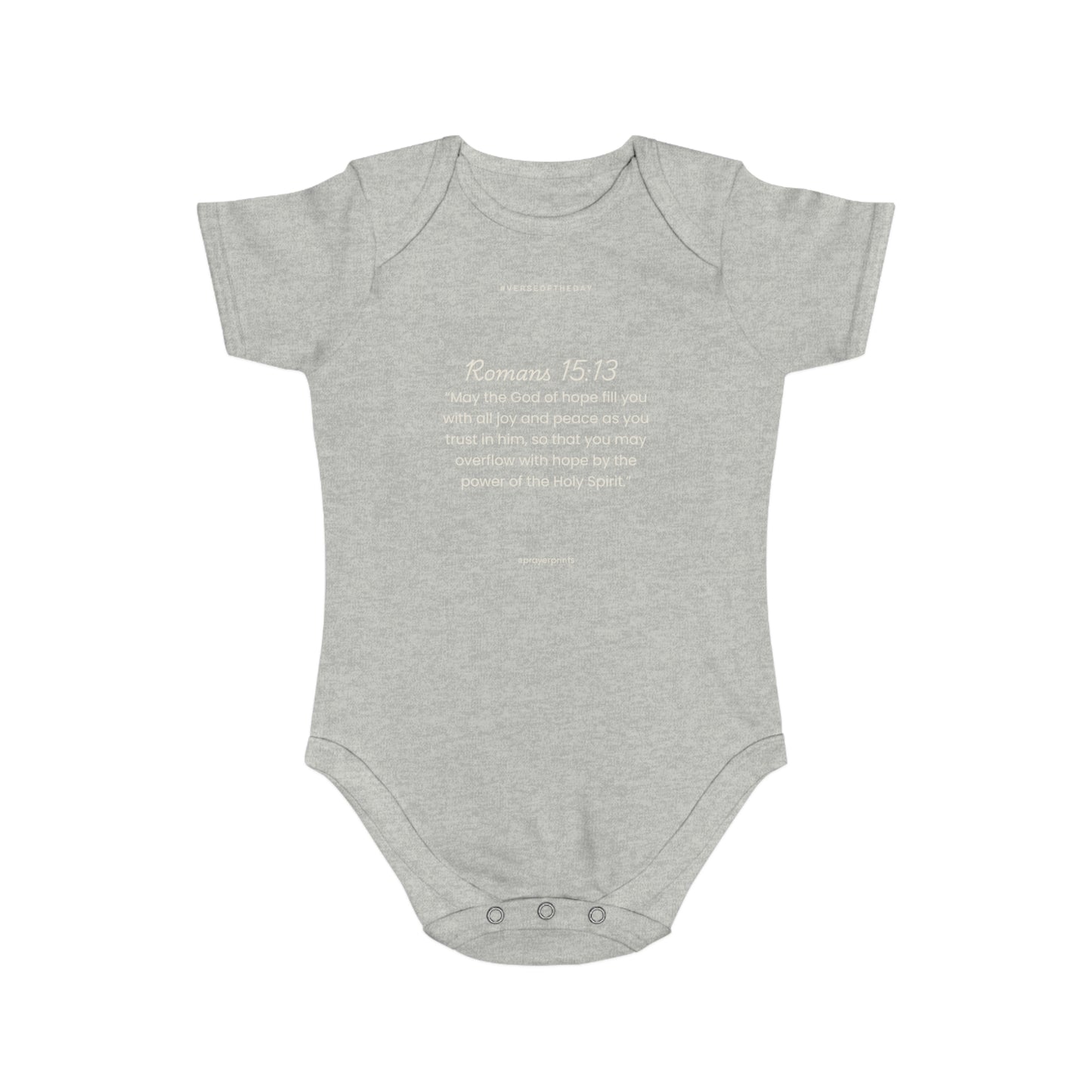 Short Sleeve Baby Bodysuit