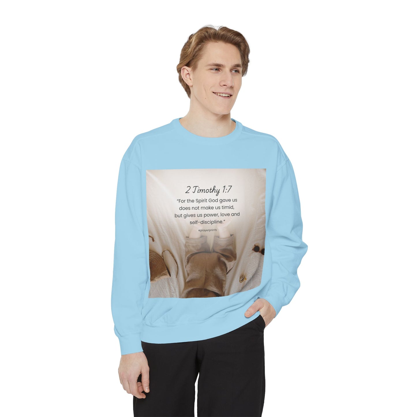 Unisex Garment-Dyed Sweatshirt
