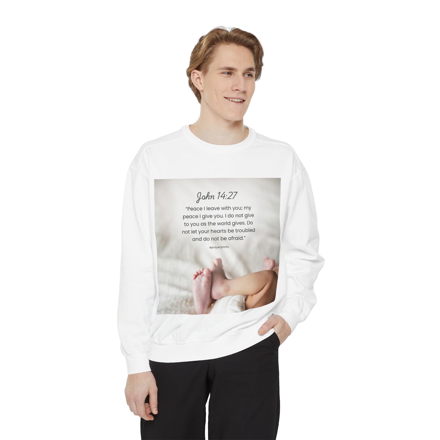 Unisex Garment-Dyed Sweatshirt