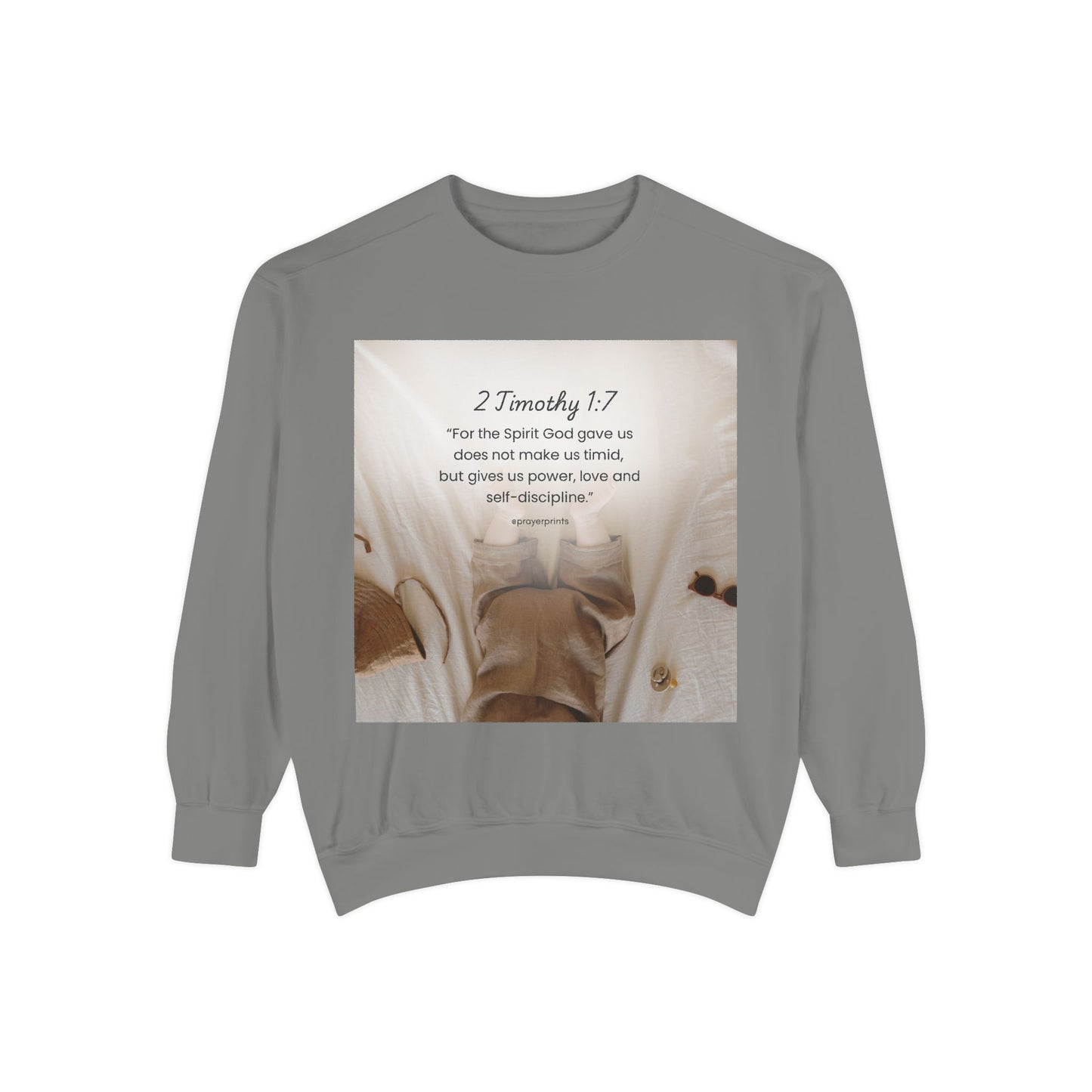 Unisex Garment-Dyed Sweatshirt